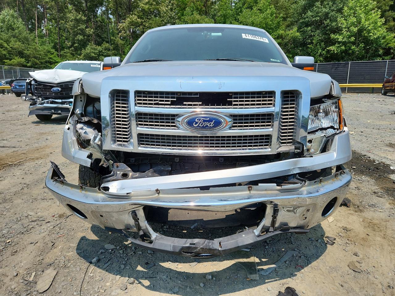 2011 Ford F150 Supercrew Silver vin: 1FTFW1EF8BFB87337