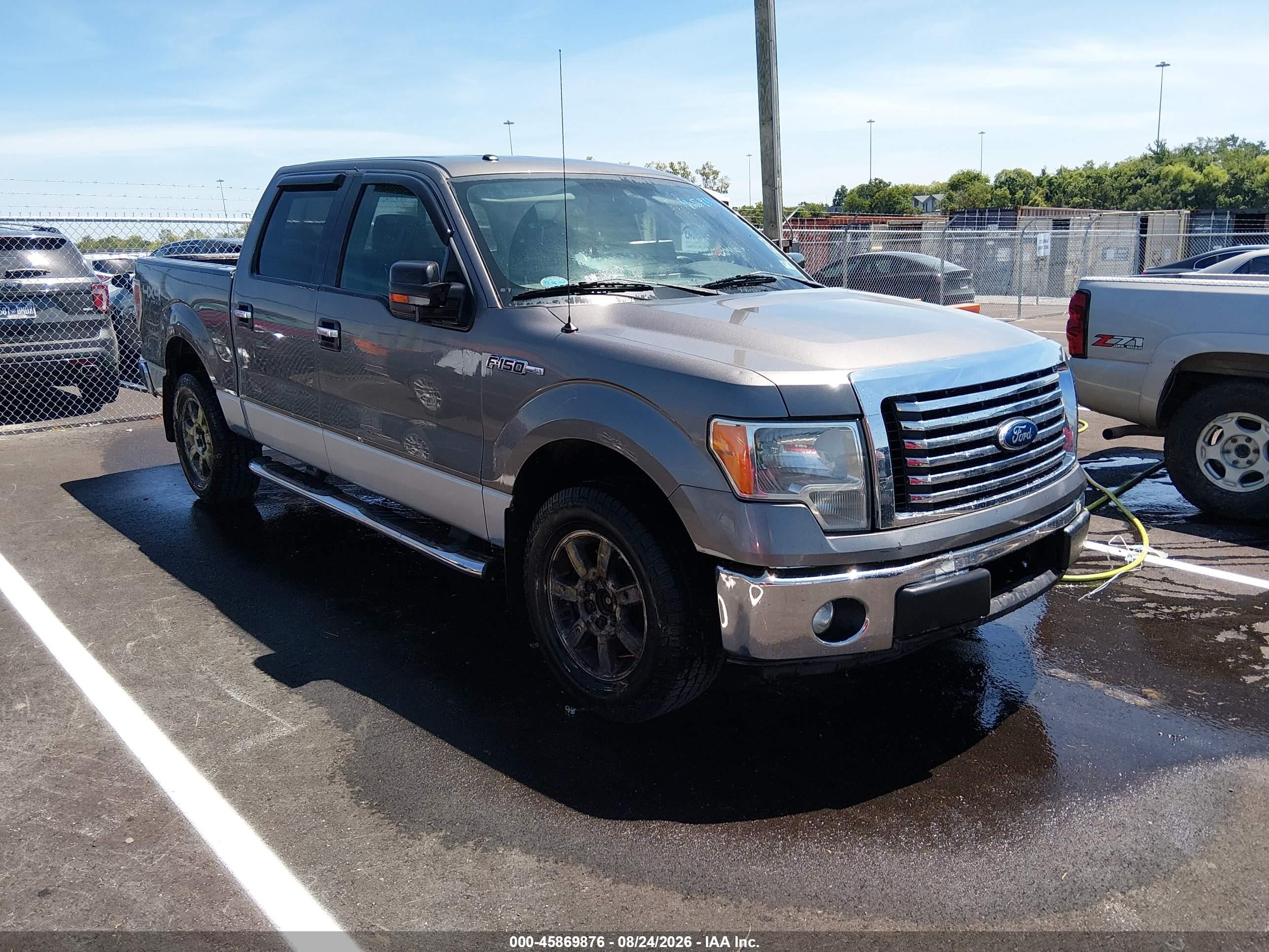 2011 Ford F-150 Xlt Silver vin: 1FTFW1EF8BFC03908