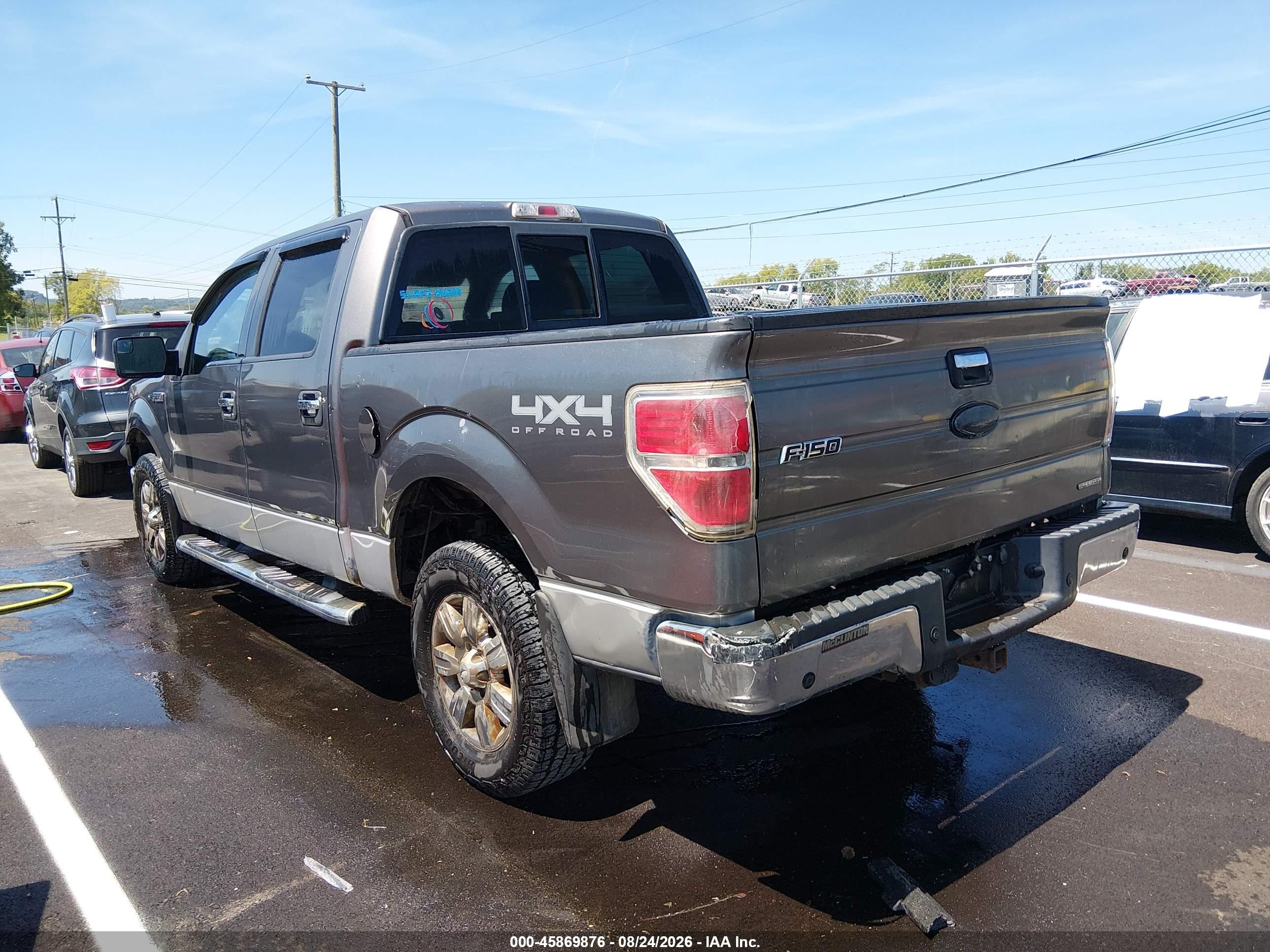 2011 Ford F-150 Xlt Silver vin: 1FTFW1EF8BFC03908