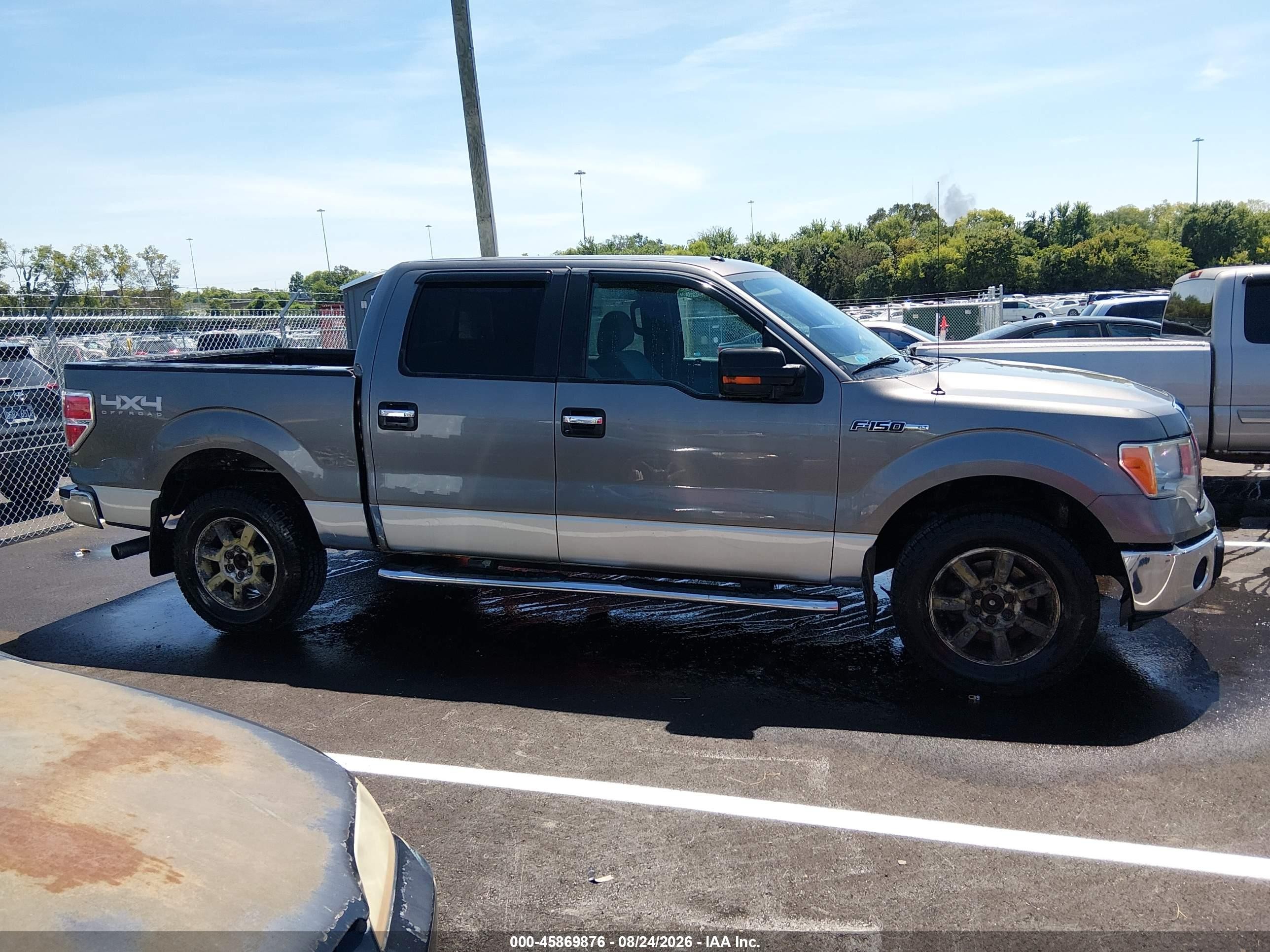 2011 Ford F-150 Xlt Silver vin: 1FTFW1EF8BFC03908