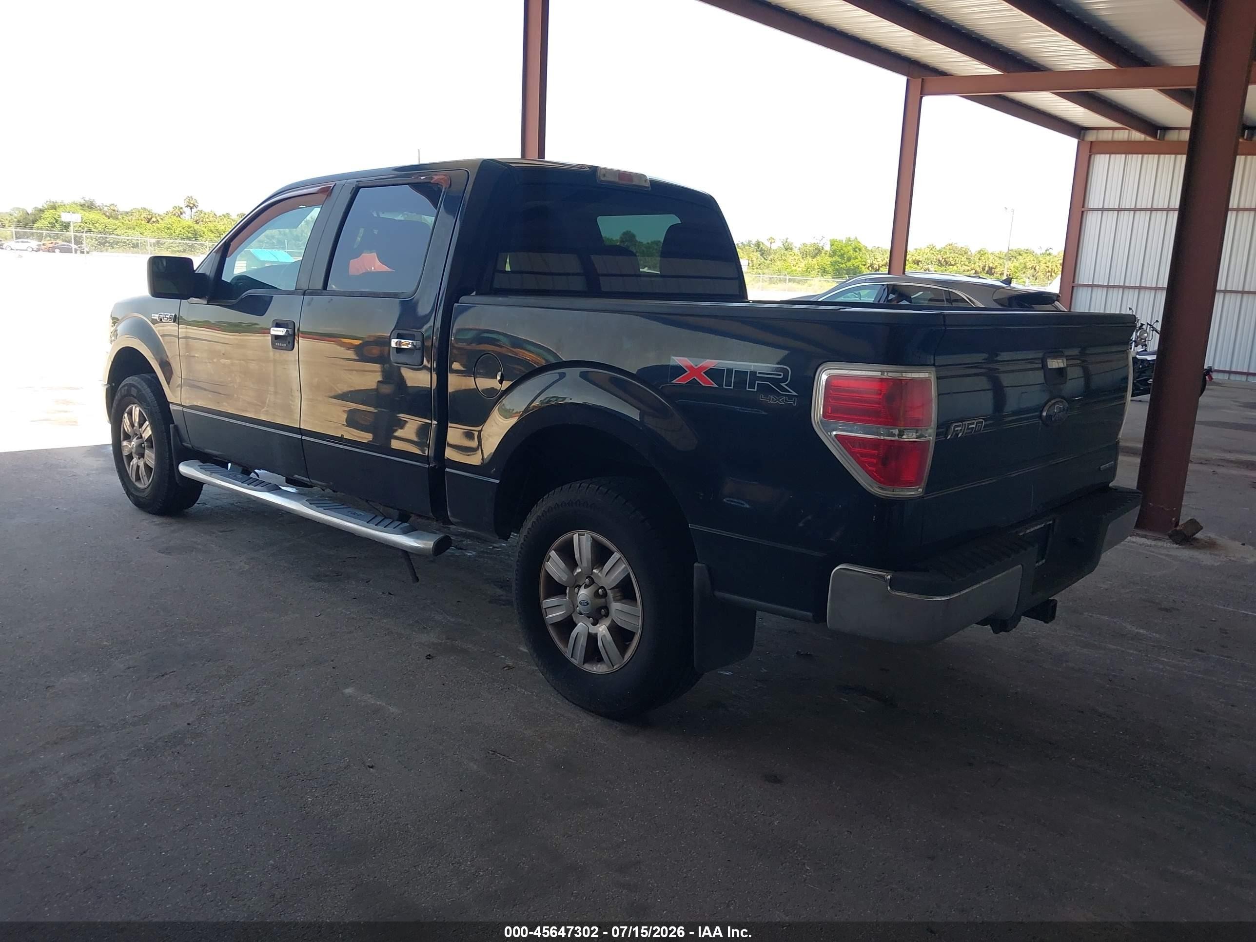 2011 Ford F-150 Xlt Black vin: 1FTFW1EF8BFC53563