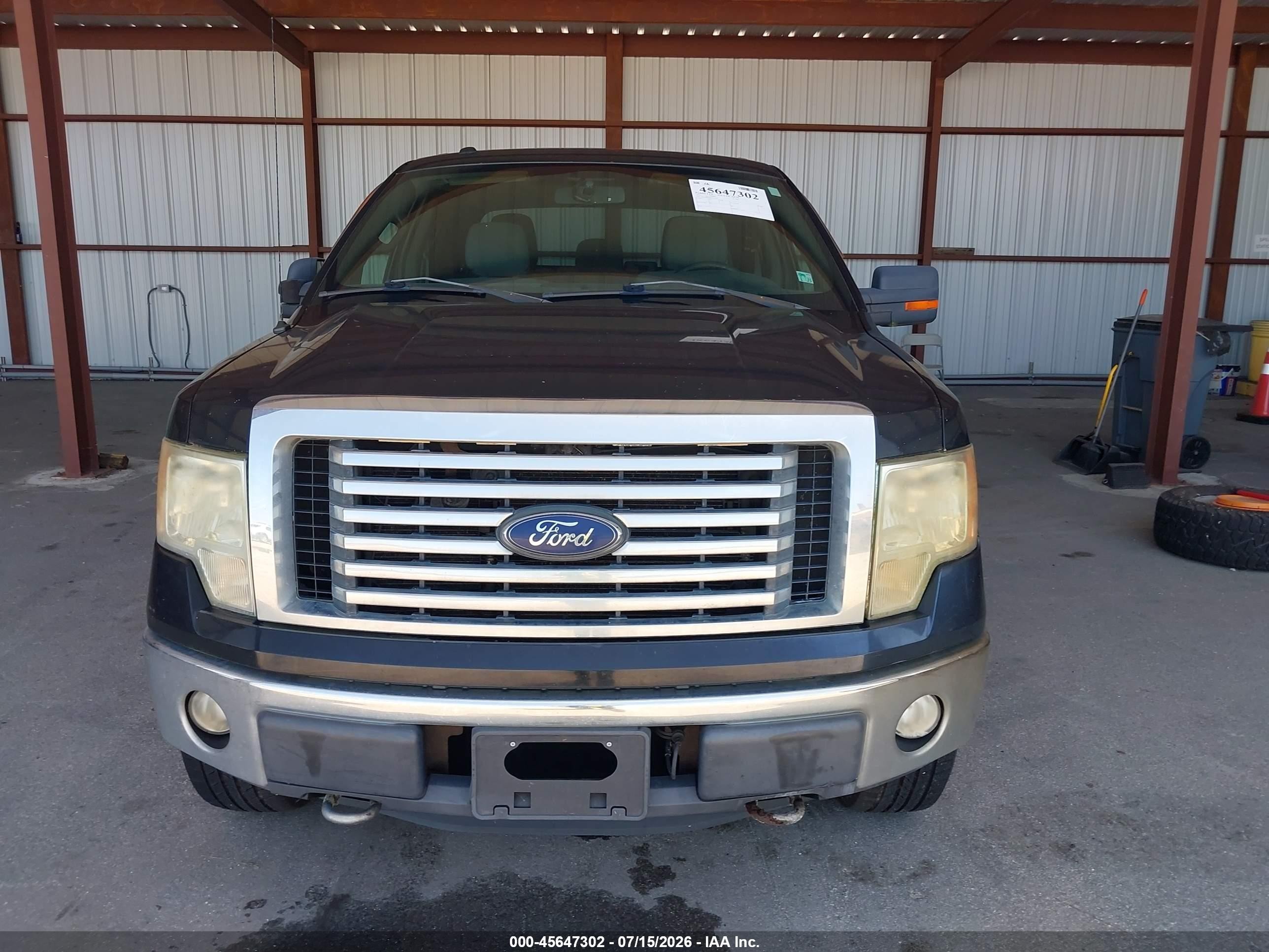 2011 Ford F-150 Xlt Black vin: 1FTFW1EF8BFC53563