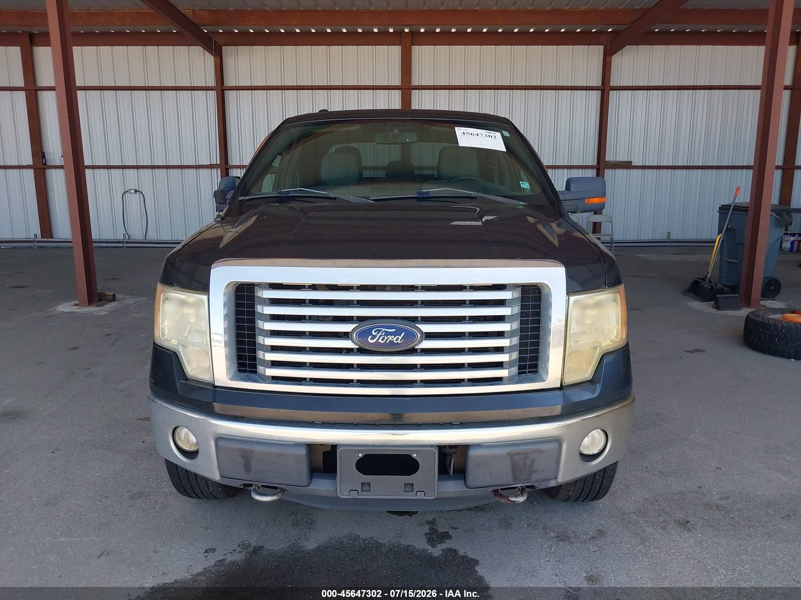 2011 Ford F-150 Xlt Black vin: 1FTFW1EF8BFC53563