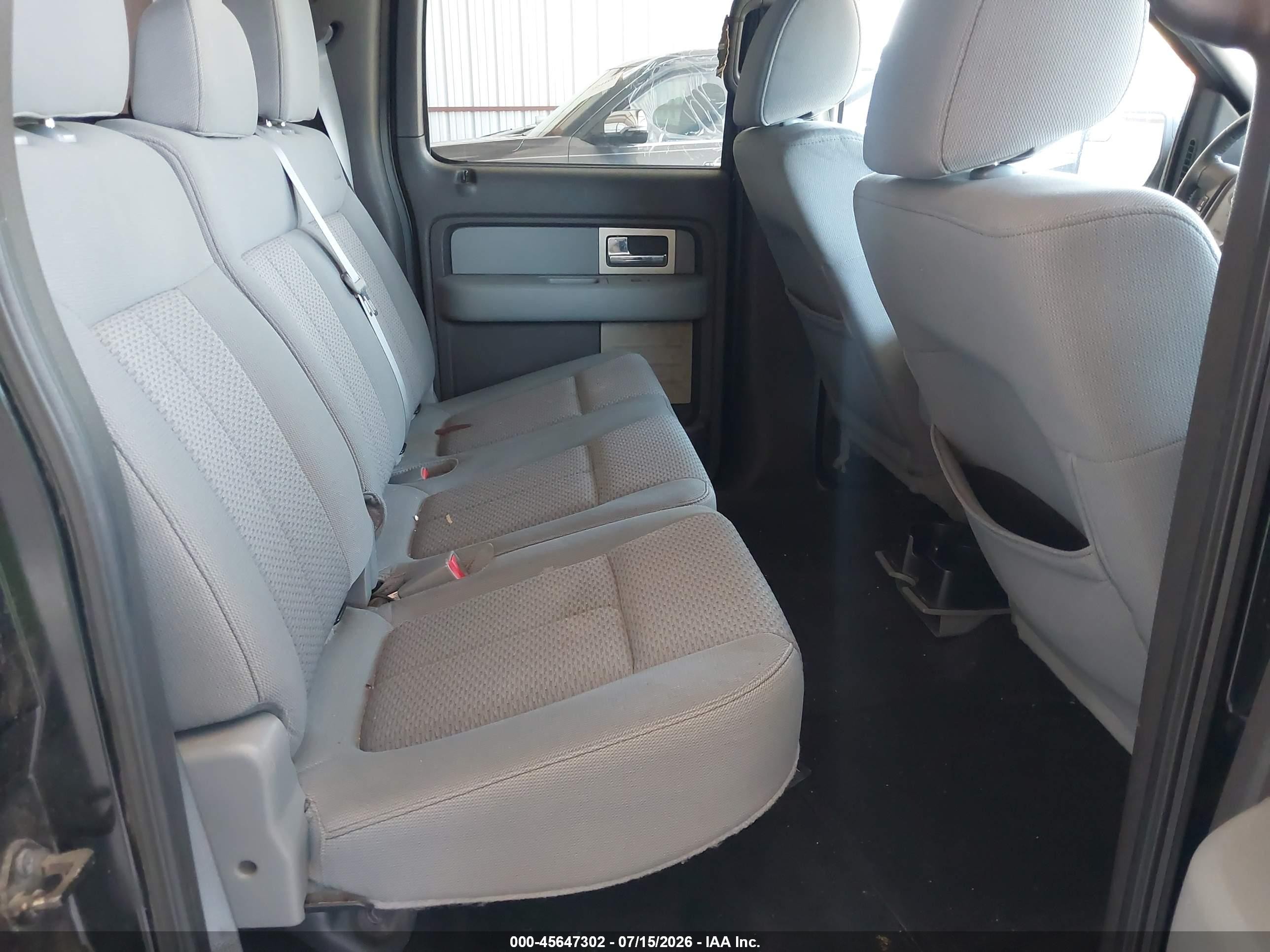 2011 Ford F-150 Xlt Black vin: 1FTFW1EF8BFC53563