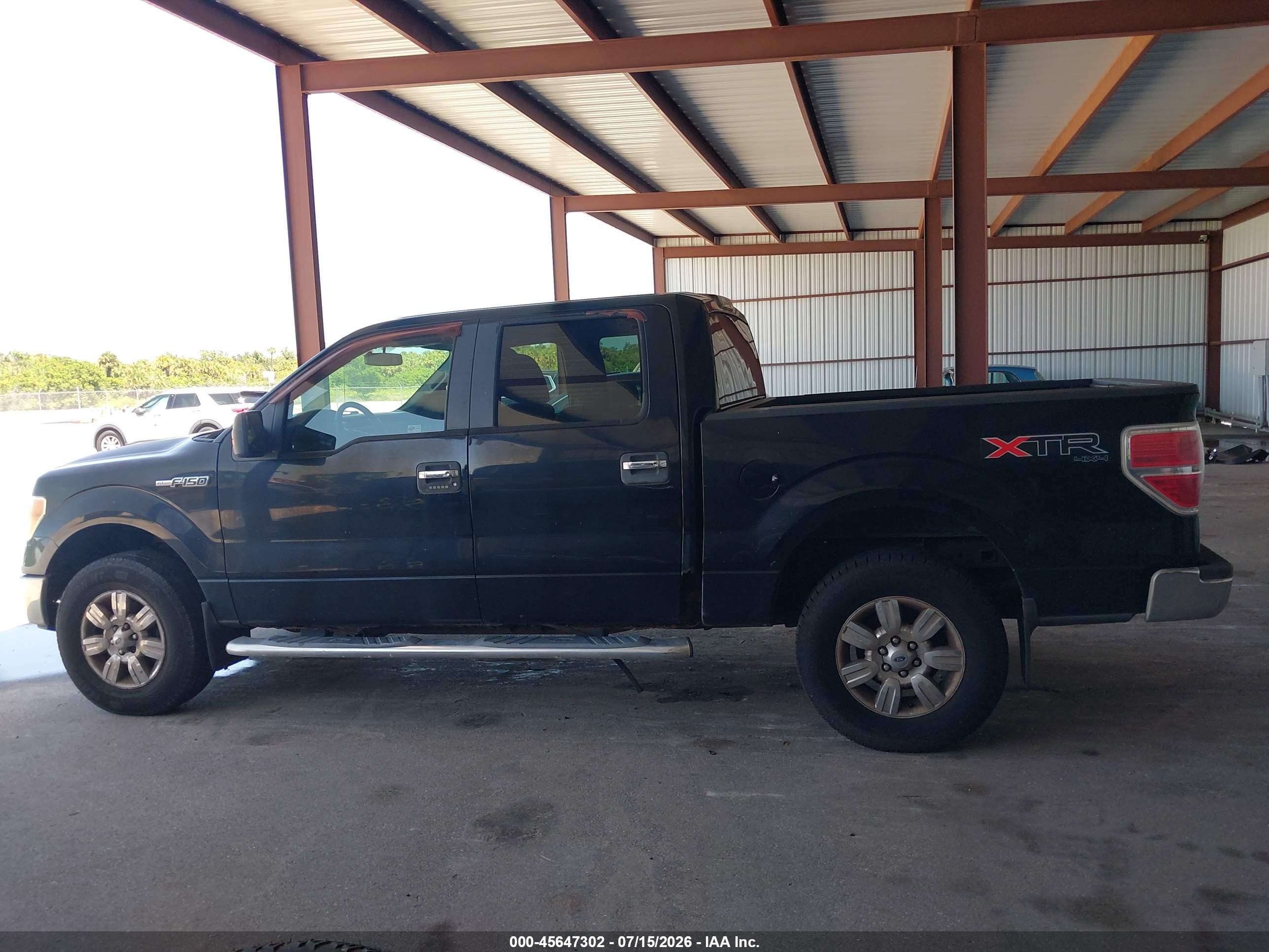 2011 Ford F-150 Xlt Black vin: 1FTFW1EF8BFC53563