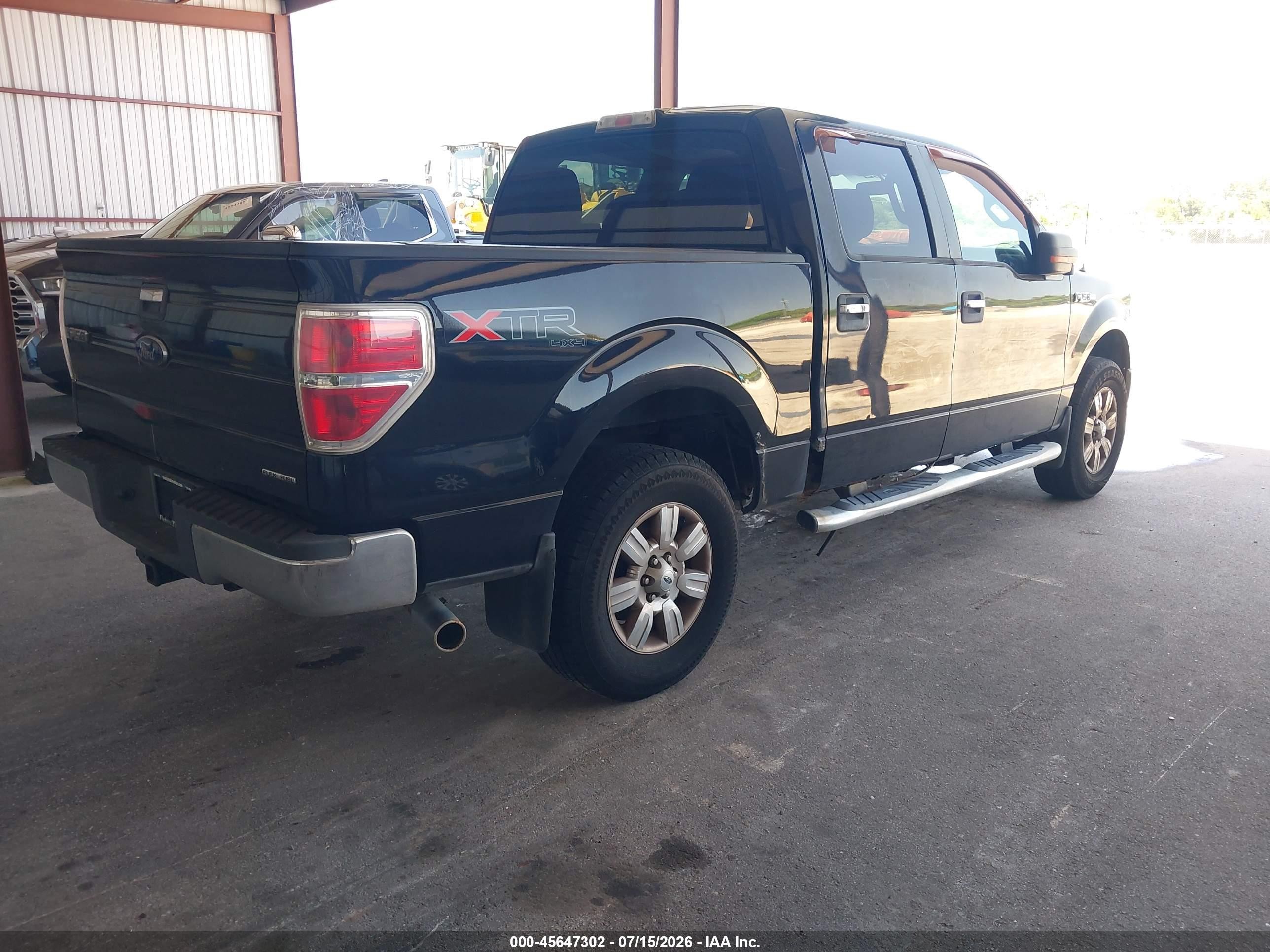 2011 Ford F-150 Xlt Black vin: 1FTFW1EF8BFC53563