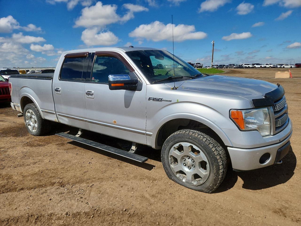2011 Ford F150 Supercrew Silver vin: 1FTFW1EF8BFC54096