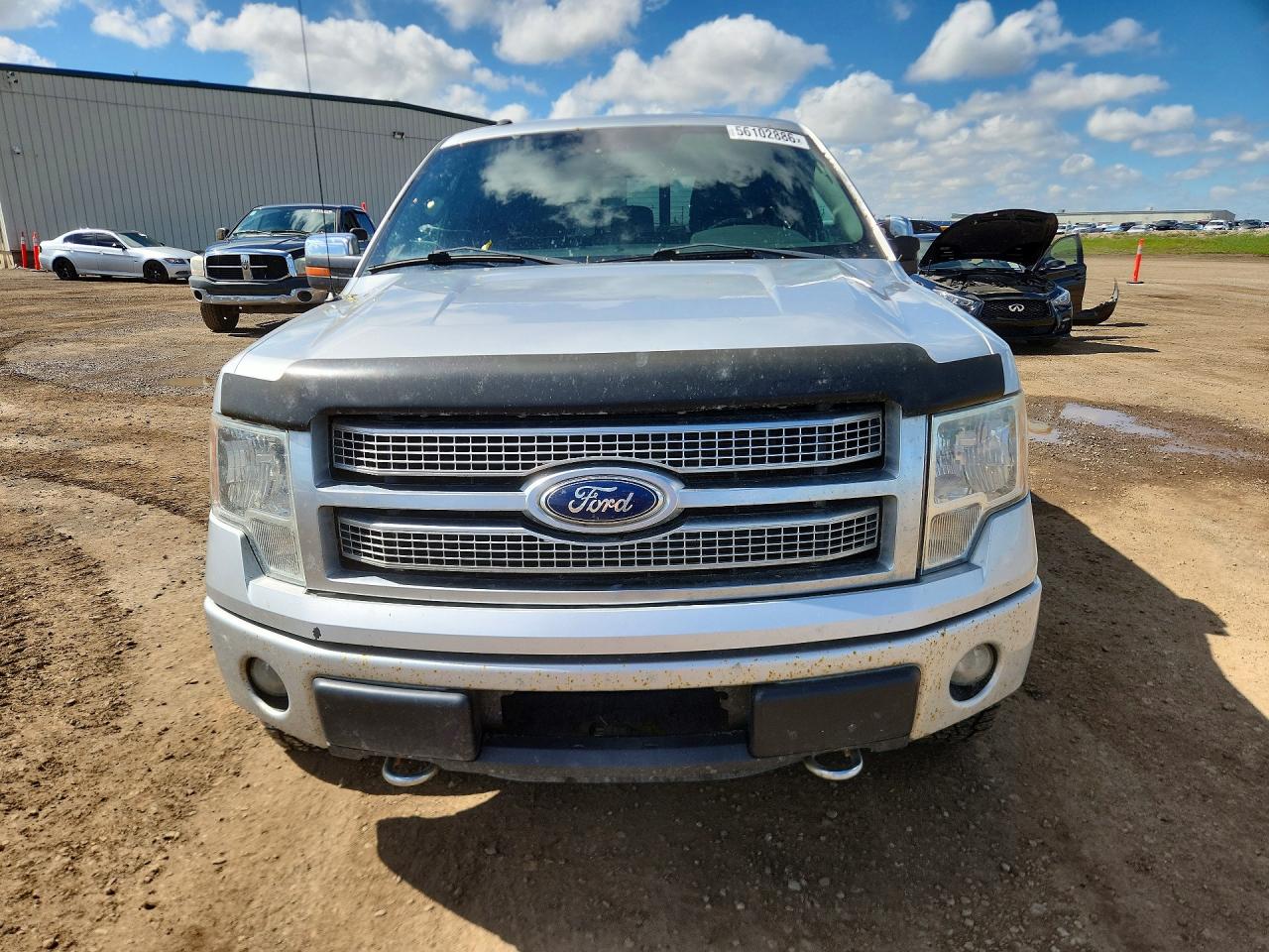 2011 Ford F150 Supercrew Silver vin: 1FTFW1EF8BFC54096