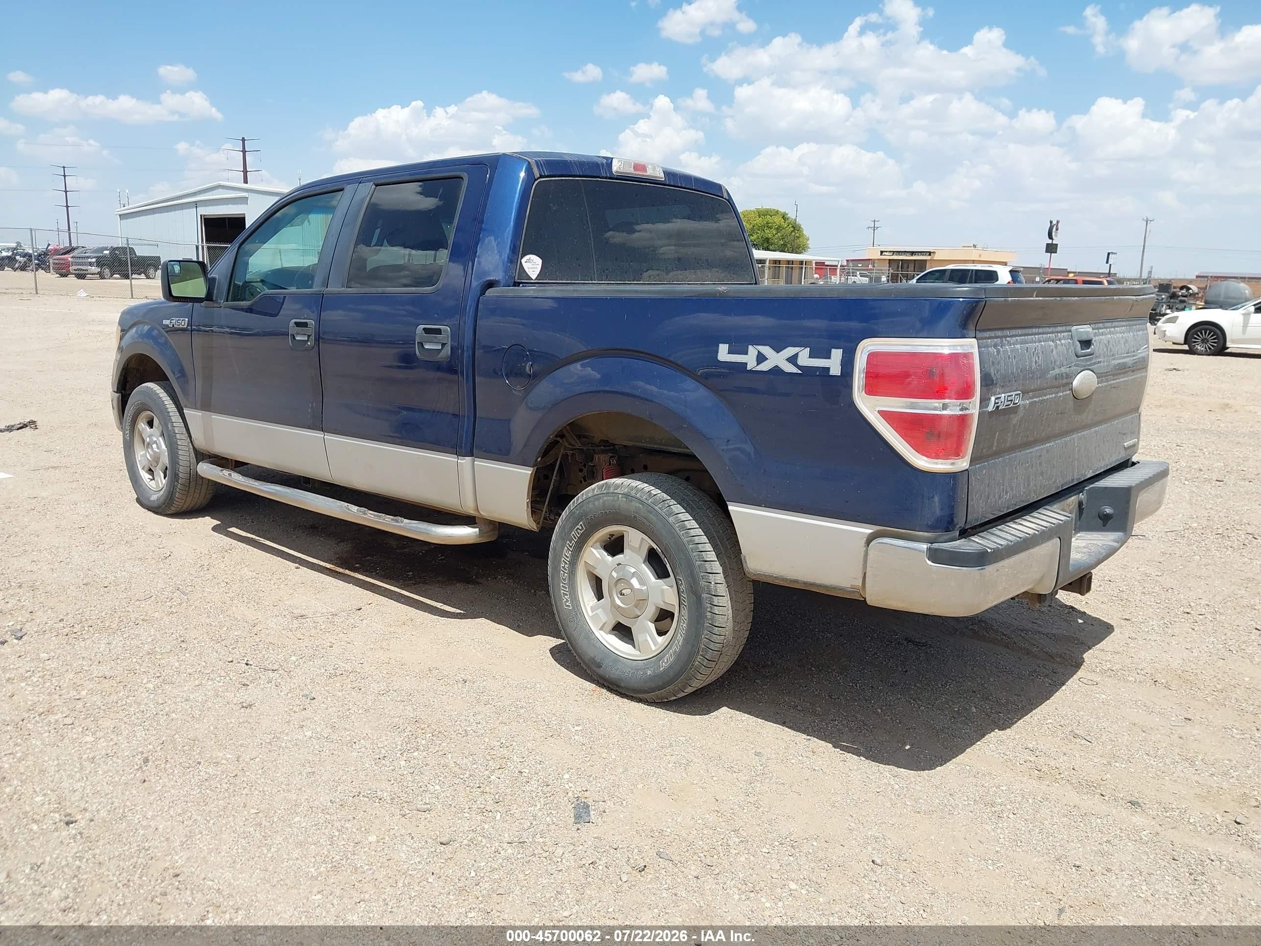 2011 Ford F-150 Xlt Dark Blue vin: 1FTFW1EF8BFC65714