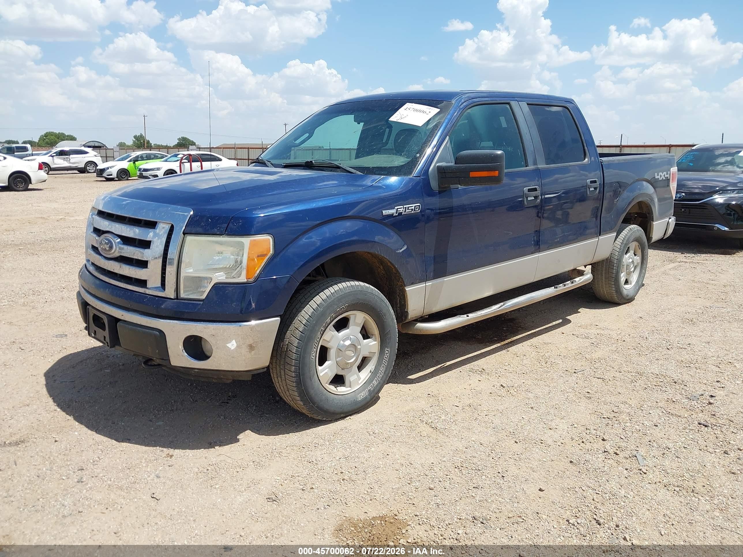 2011 Ford F-150 Xlt Dark Blue vin: 1FTFW1EF8BFC65714