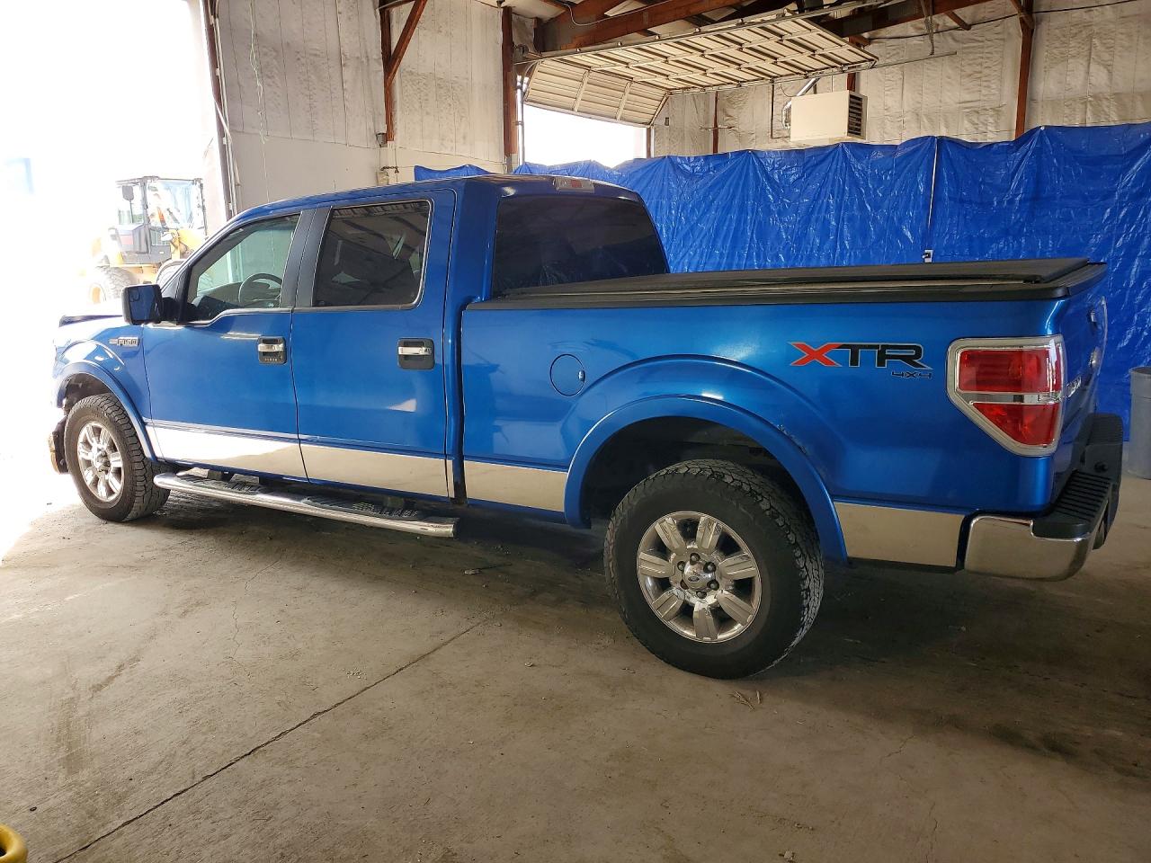 2011 Ford F150 Supercrew Blue vin: 1FTFW1EF8BFC78124