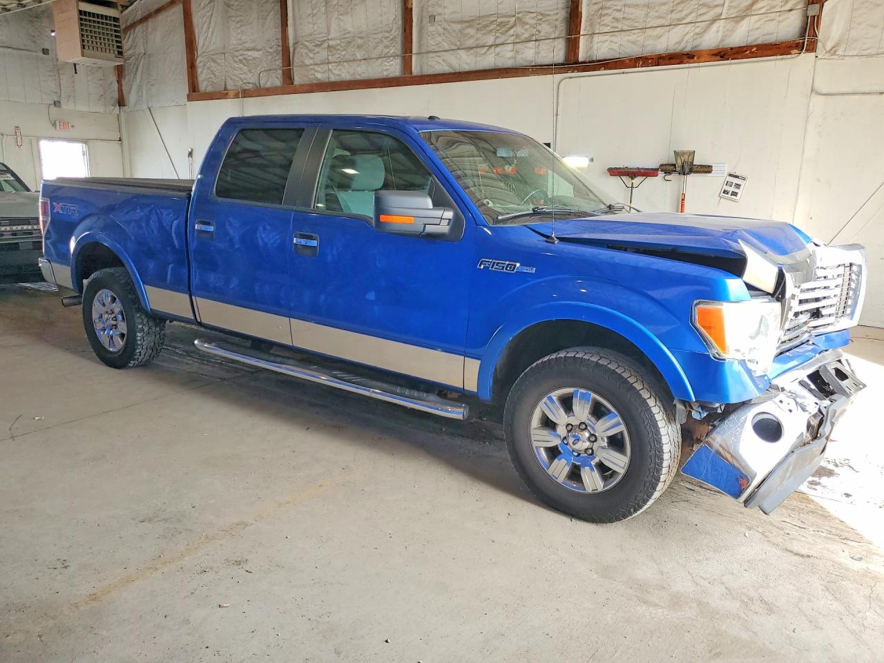 2011 Ford F150 Supercrew Blue vin: 1FTFW1EF8BFC78124