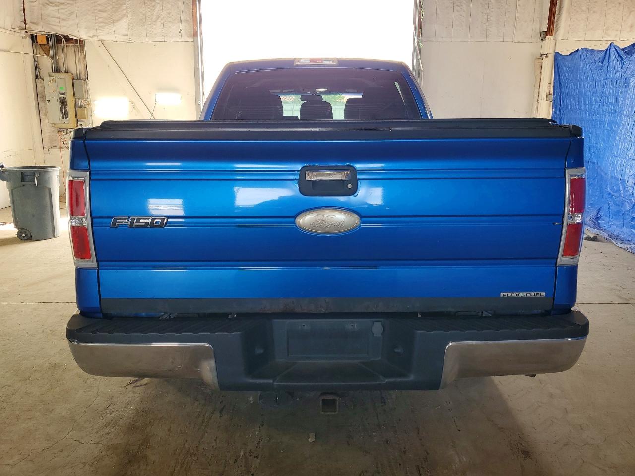 2011 Ford F150 Supercrew Blue vin: 1FTFW1EF8BFC78124