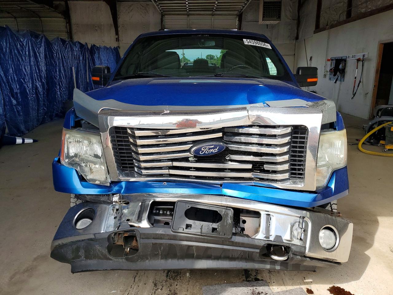 2011 Ford F150 Supercrew Blue vin: 1FTFW1EF8BFC78124