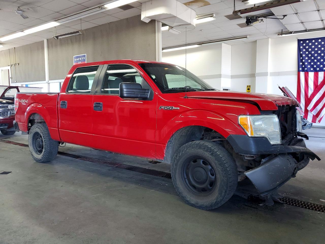 2011 Ford F150 Supercrew Red vin: 1FTFW1EF8BKD13347