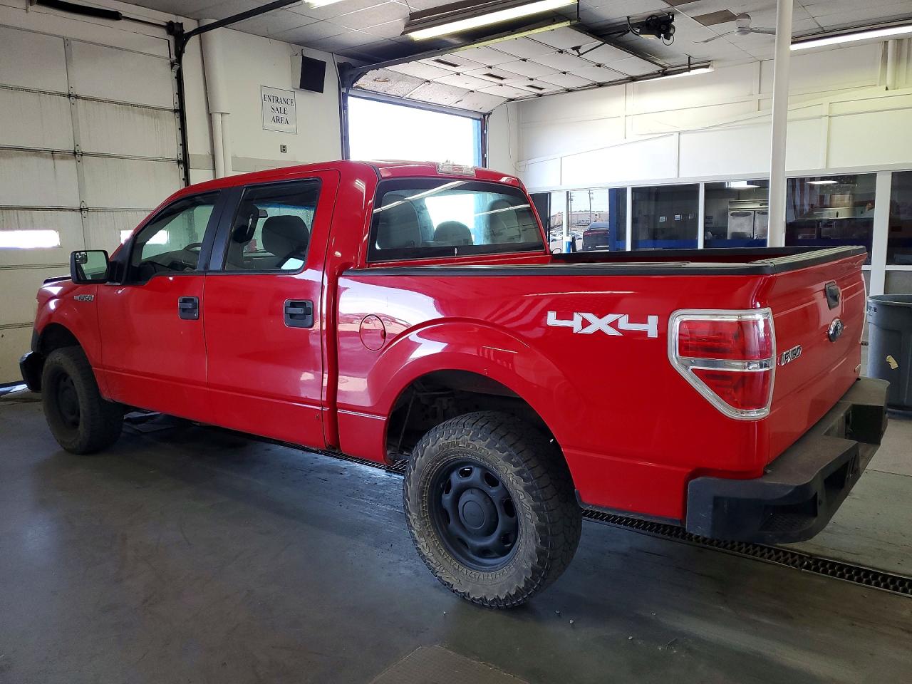 2011 Ford F150 Supercrew Red vin: 1FTFW1EF8BKD13347