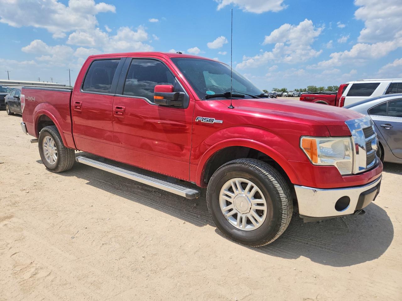 2012 Ford F150 Supercrew Red vin: 1FTFW1EF8CFA28495