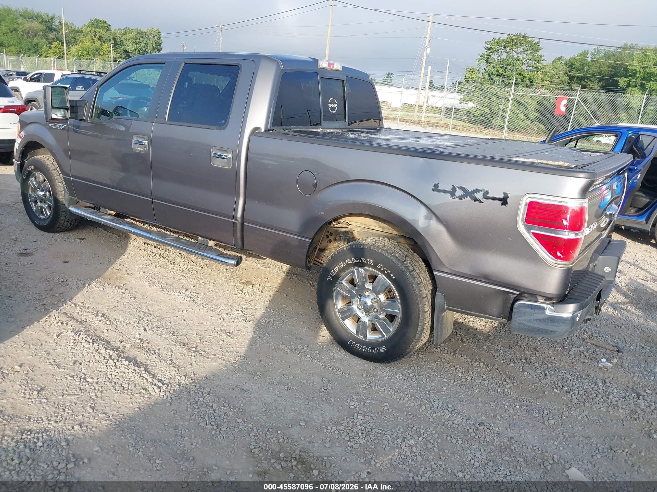 2012 Ford F-150 Xlt Gray vin: 1FTFW1EF8CFA31025