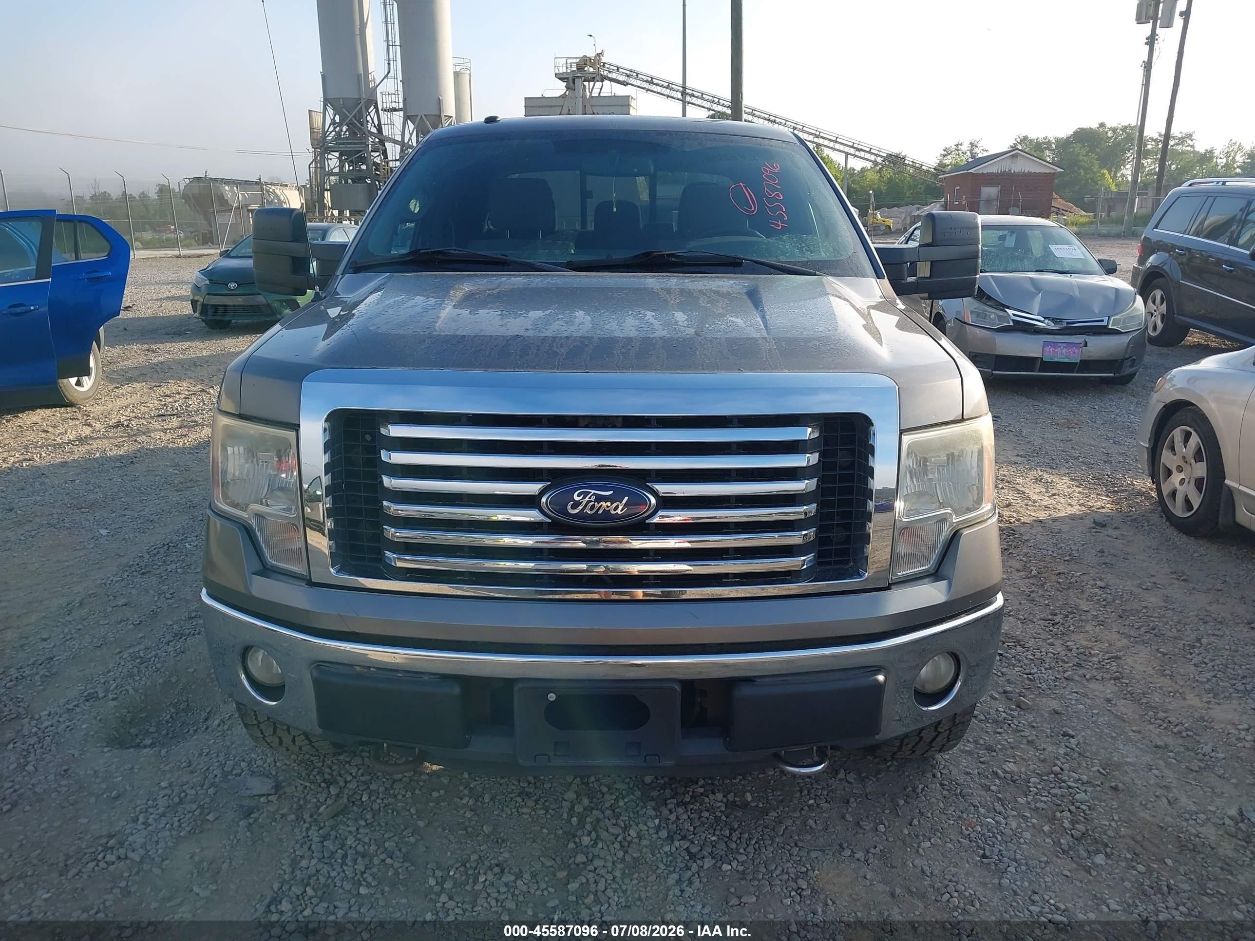 2012 Ford F-150 Xlt Gray vin: 1FTFW1EF8CFA31025