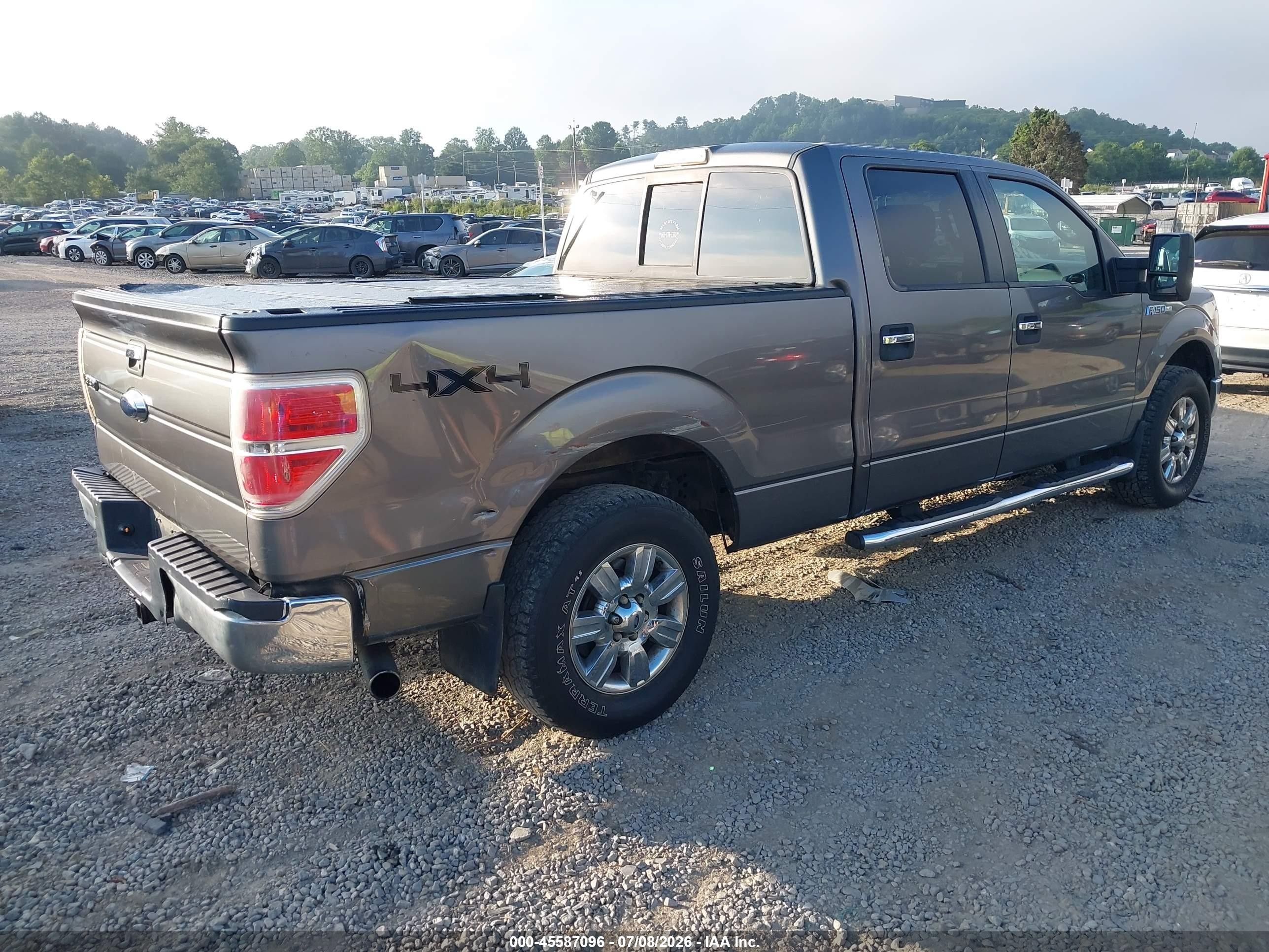 2012 Ford F-150 Xlt Gray vin: 1FTFW1EF8CFA31025