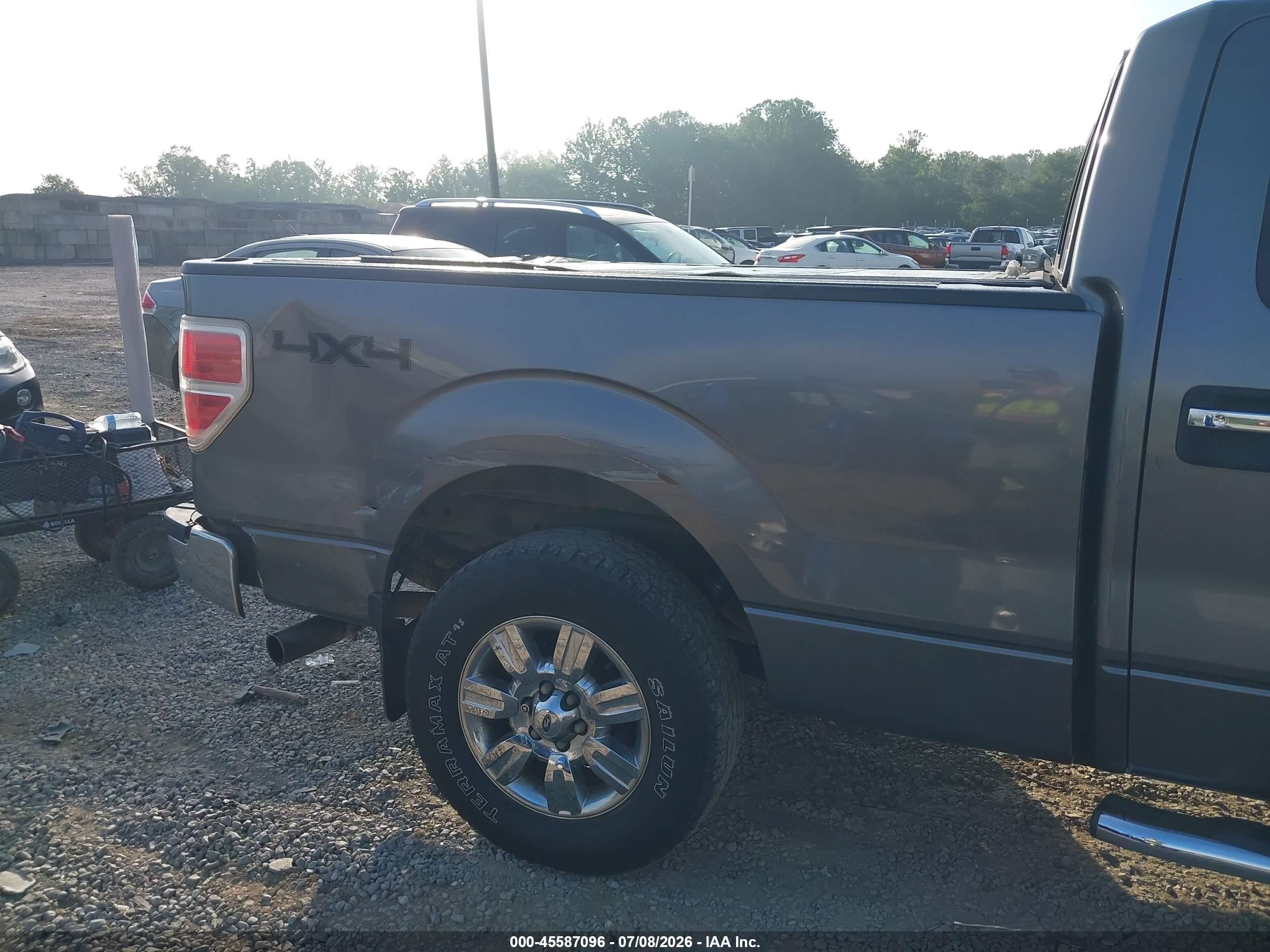 2012 Ford F-150 Xlt Gray vin: 1FTFW1EF8CFA31025