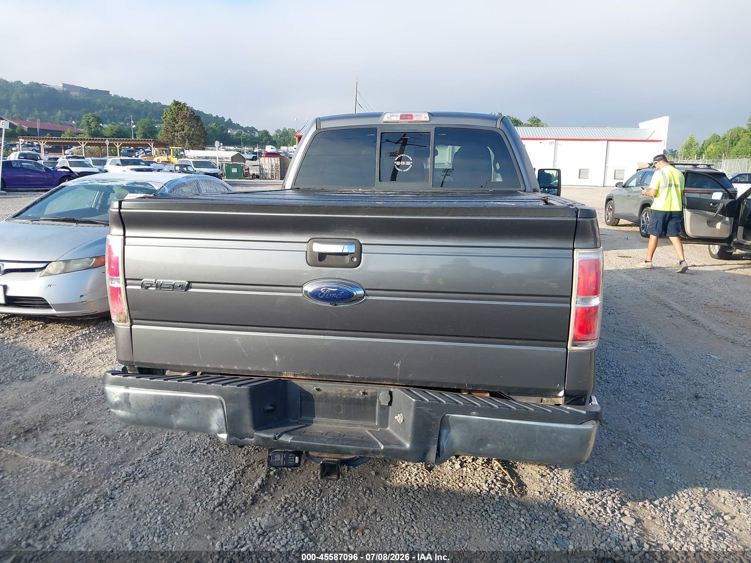 2012 Ford F-150 Xlt Gray vin: 1FTFW1EF8CFA31025