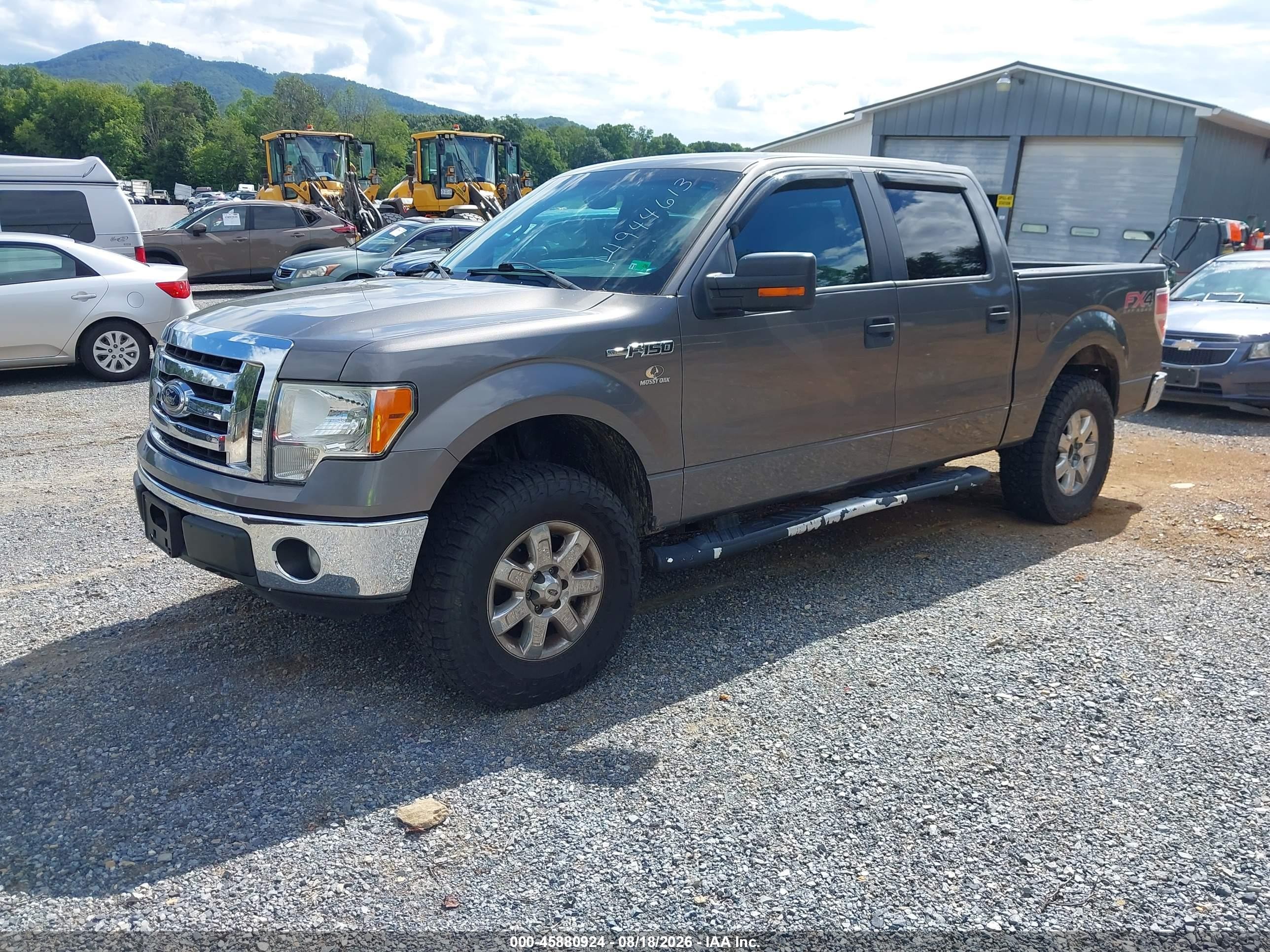 2012 Ford F-150 Xlt Серый vin: 1FTFW1EF8CFA94108