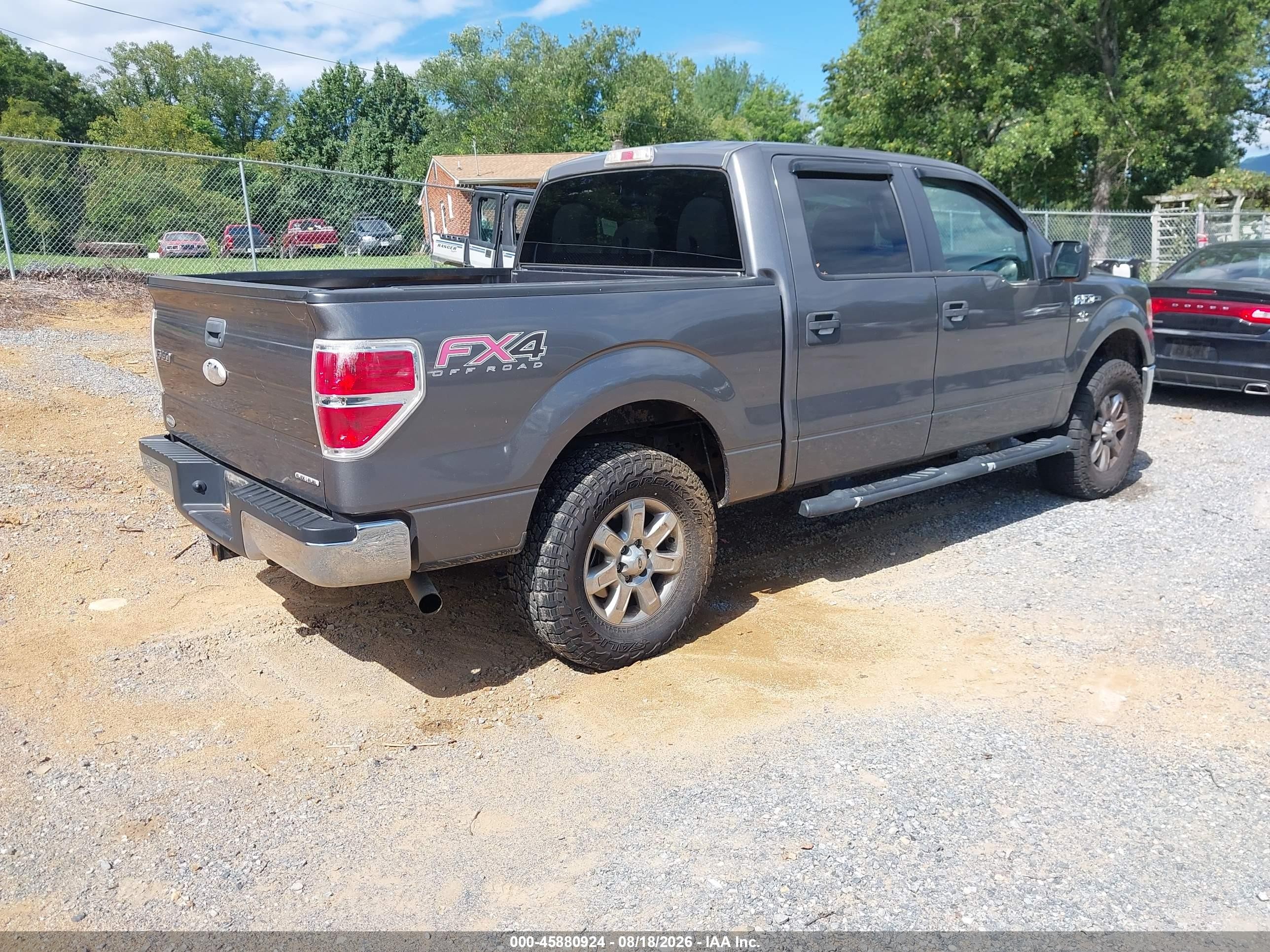 2012 Ford F-150 Xlt Серый vin: 1FTFW1EF8CFA94108