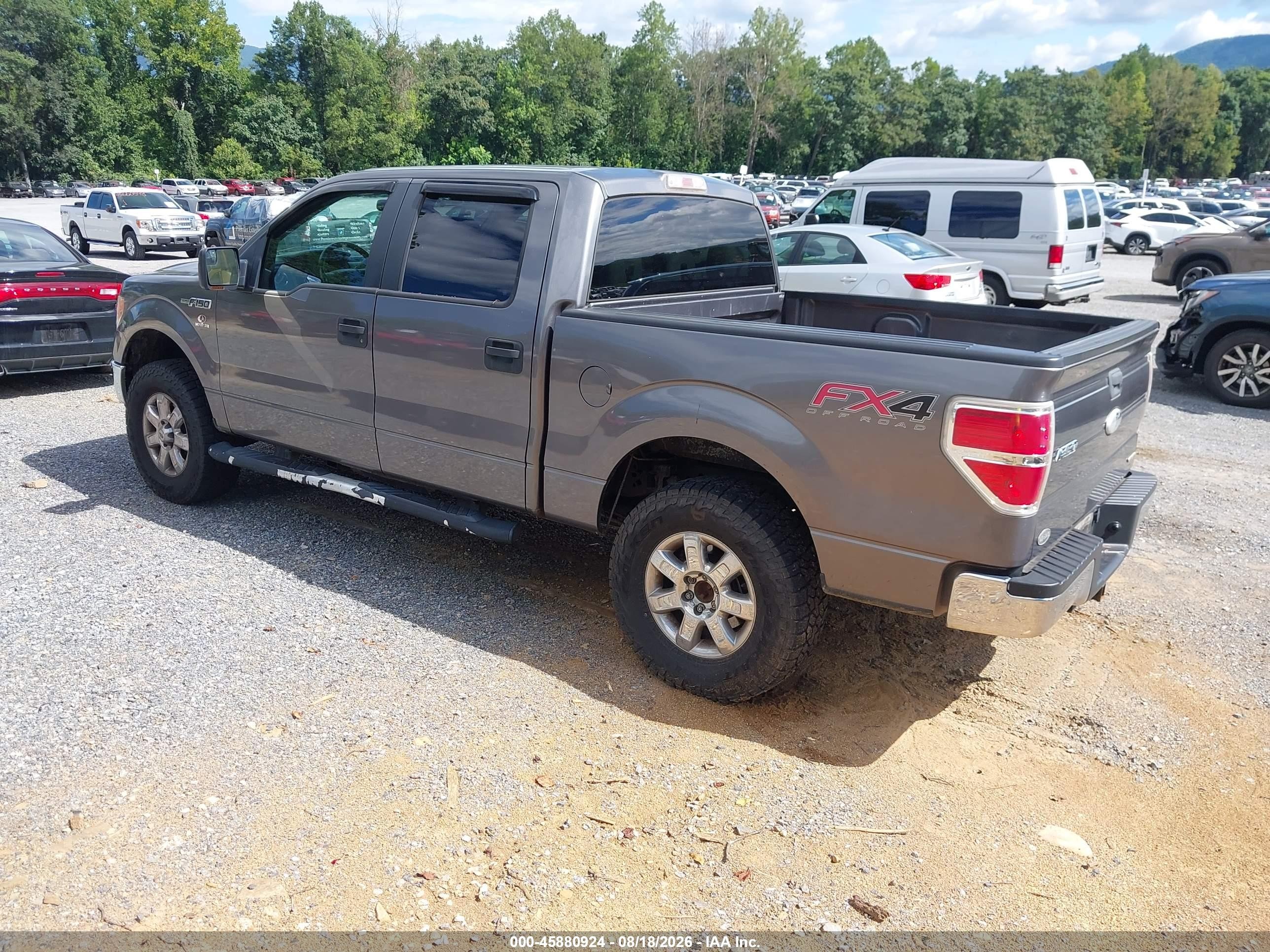 2012 Ford F-150 Xlt Серый vin: 1FTFW1EF8CFA94108
