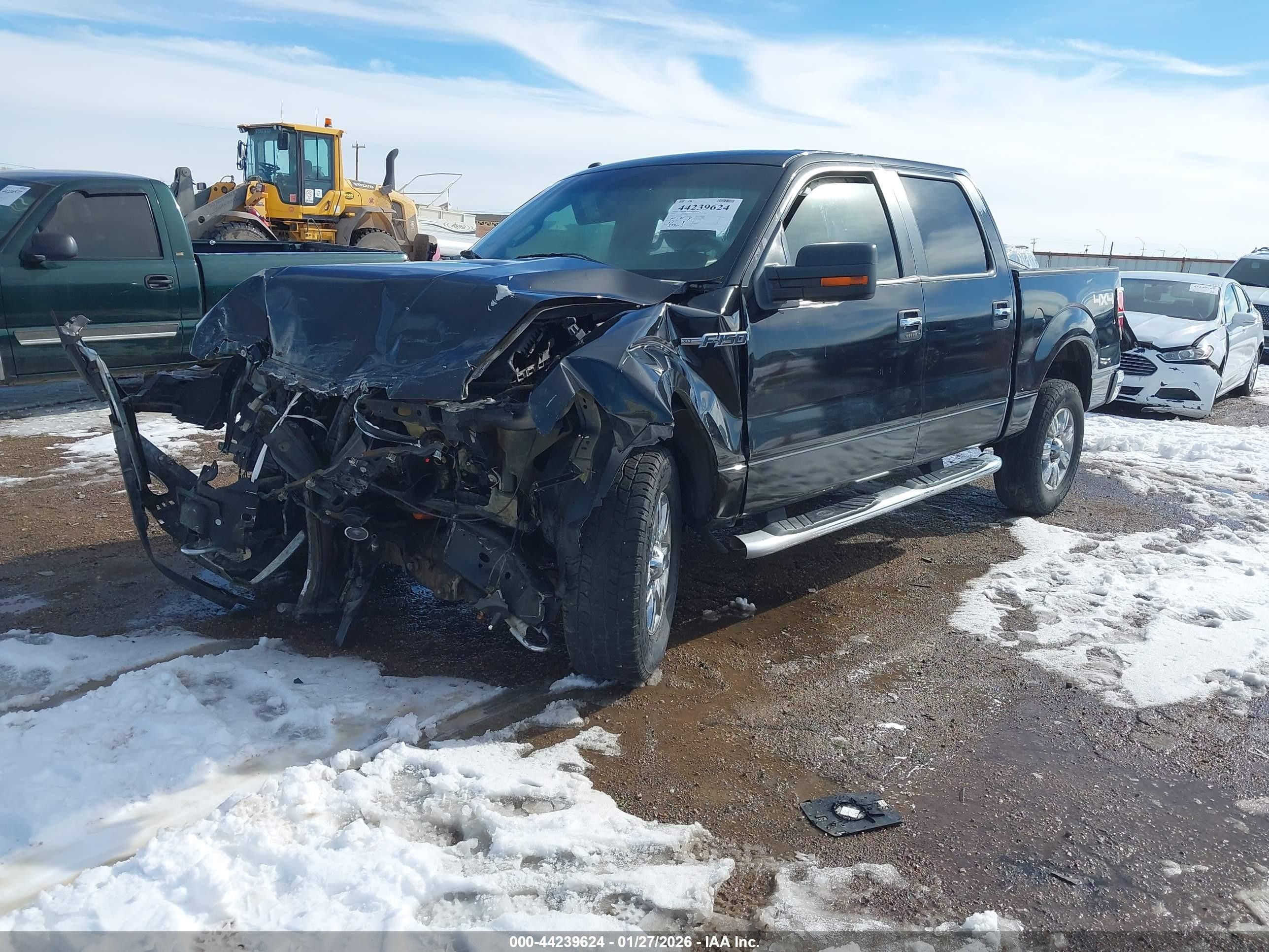 2012 Ford F-150 Xlt Черный vin: 1FTFW1EF8CFA94898
