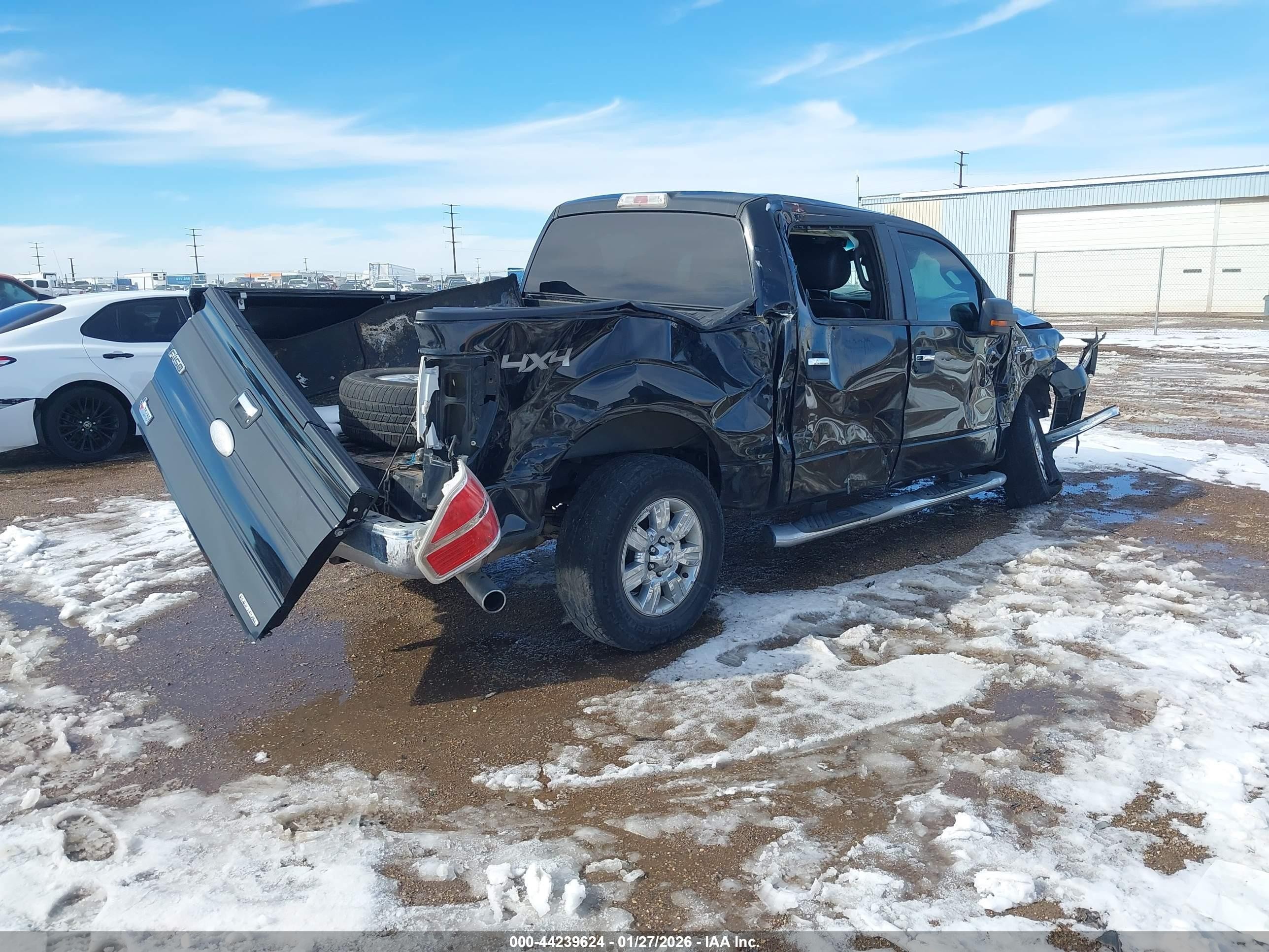 2012 Ford F-150 Xlt Черный vin: 1FTFW1EF8CFA94898