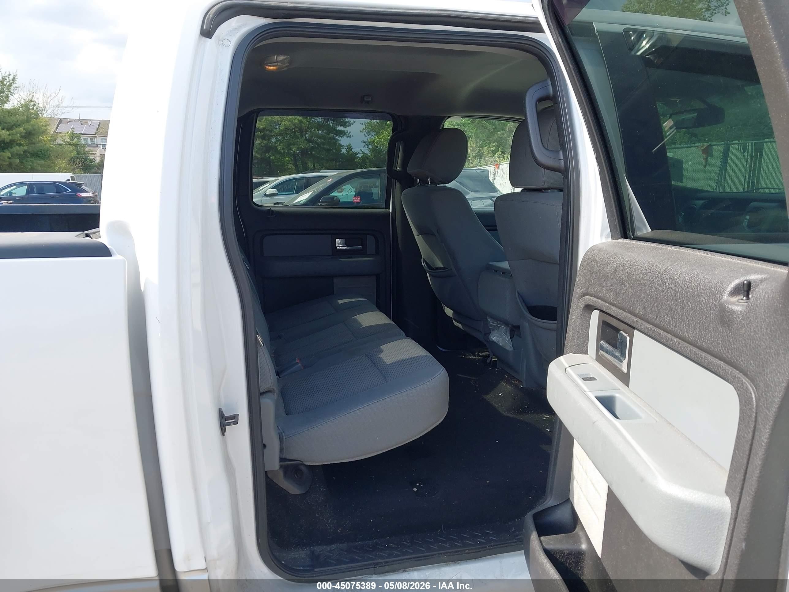 2012 Ford F-150 Xlt White vin: 1FTFW1EF8CFB11554