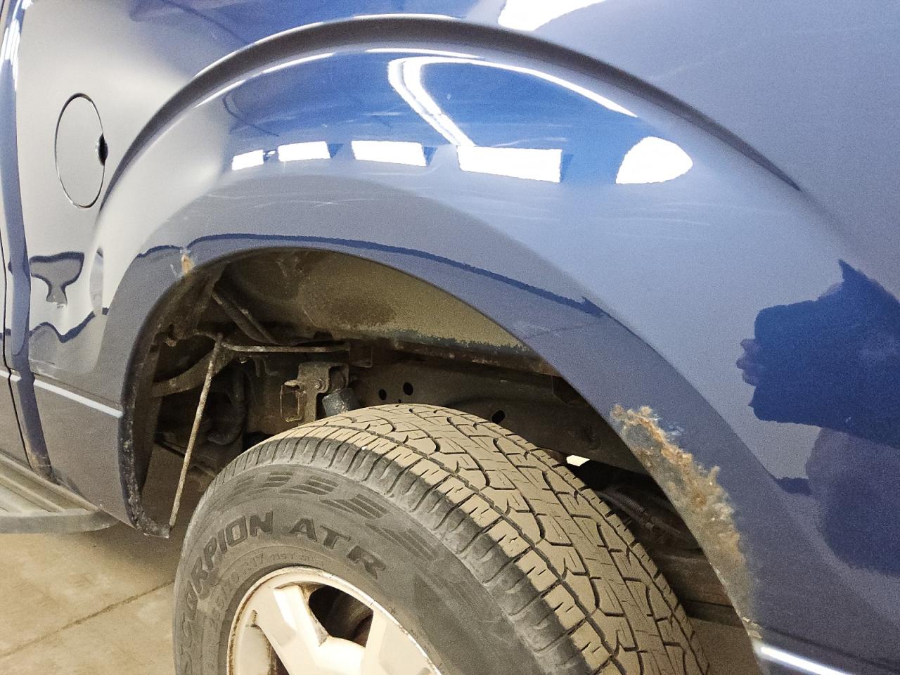 2012 Ford F150 Supercrew Blue vin: 1FTFW1EF8CFB75111 Damage: Left Bed Side, Rust, 9 To 10 Inches