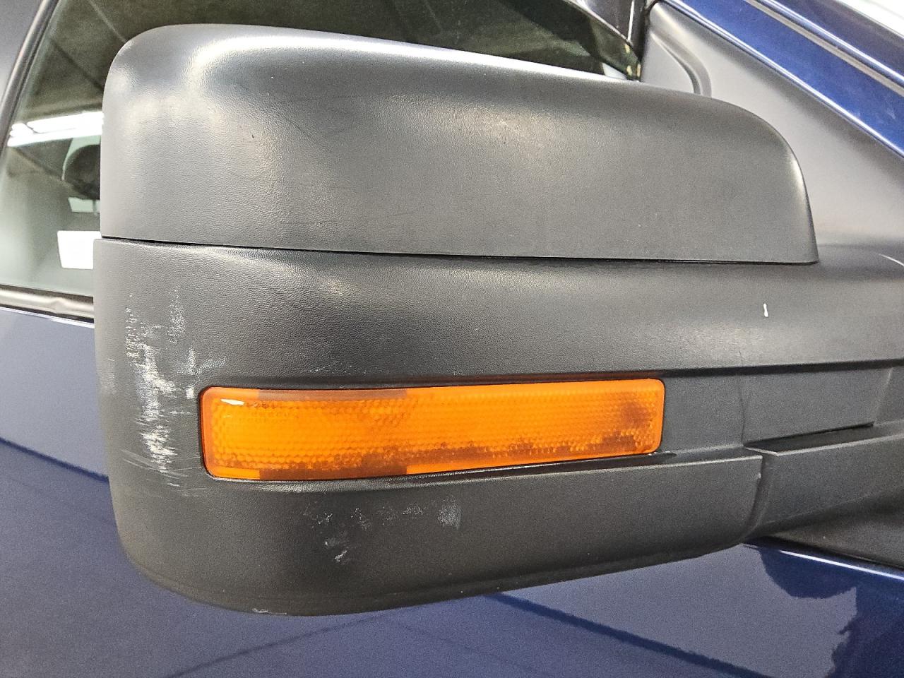 2012 Ford F150 Supercrew Blue vin: 1FTFW1EF8CFB75111 Damage: Right Mirror, Heavy Scratch, 7 To 8 Inches