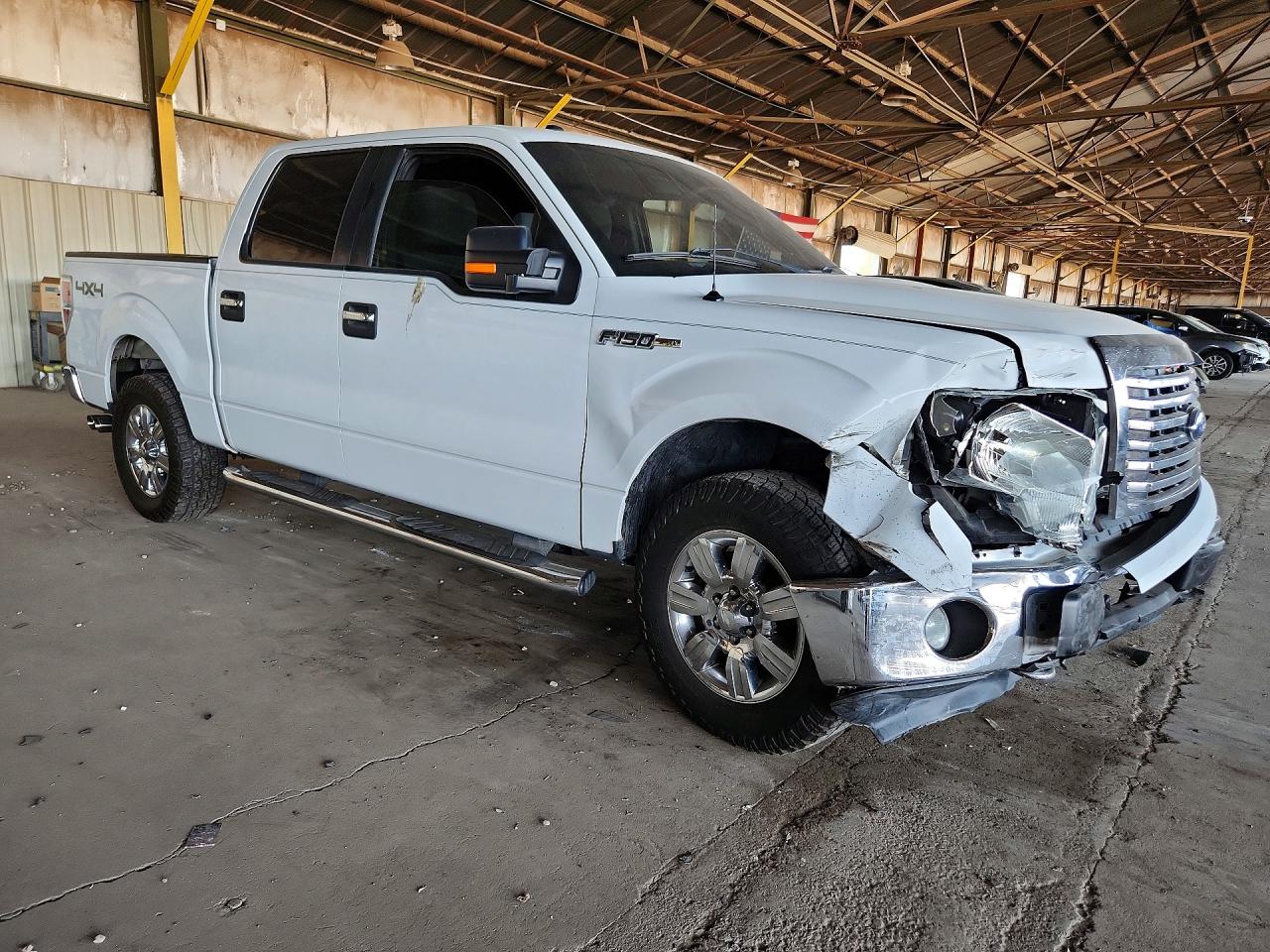 2012 Ford F150 Supercrew White vin: 1FTFW1EF8CFC80148