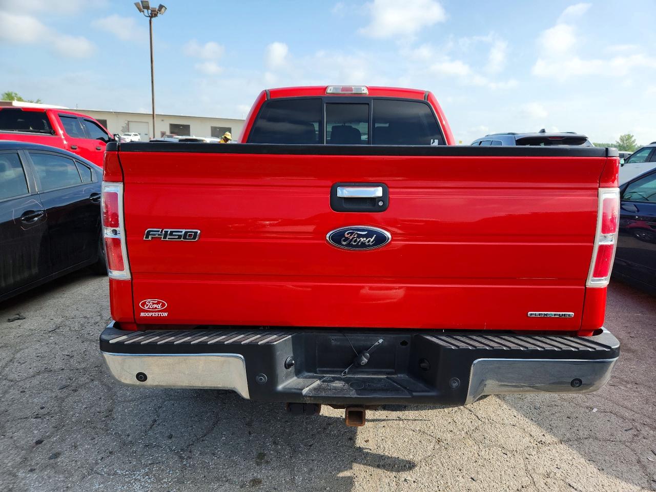 2012 Ford F150 Supercrew Red vin: 1FTFW1EF8CFC90999