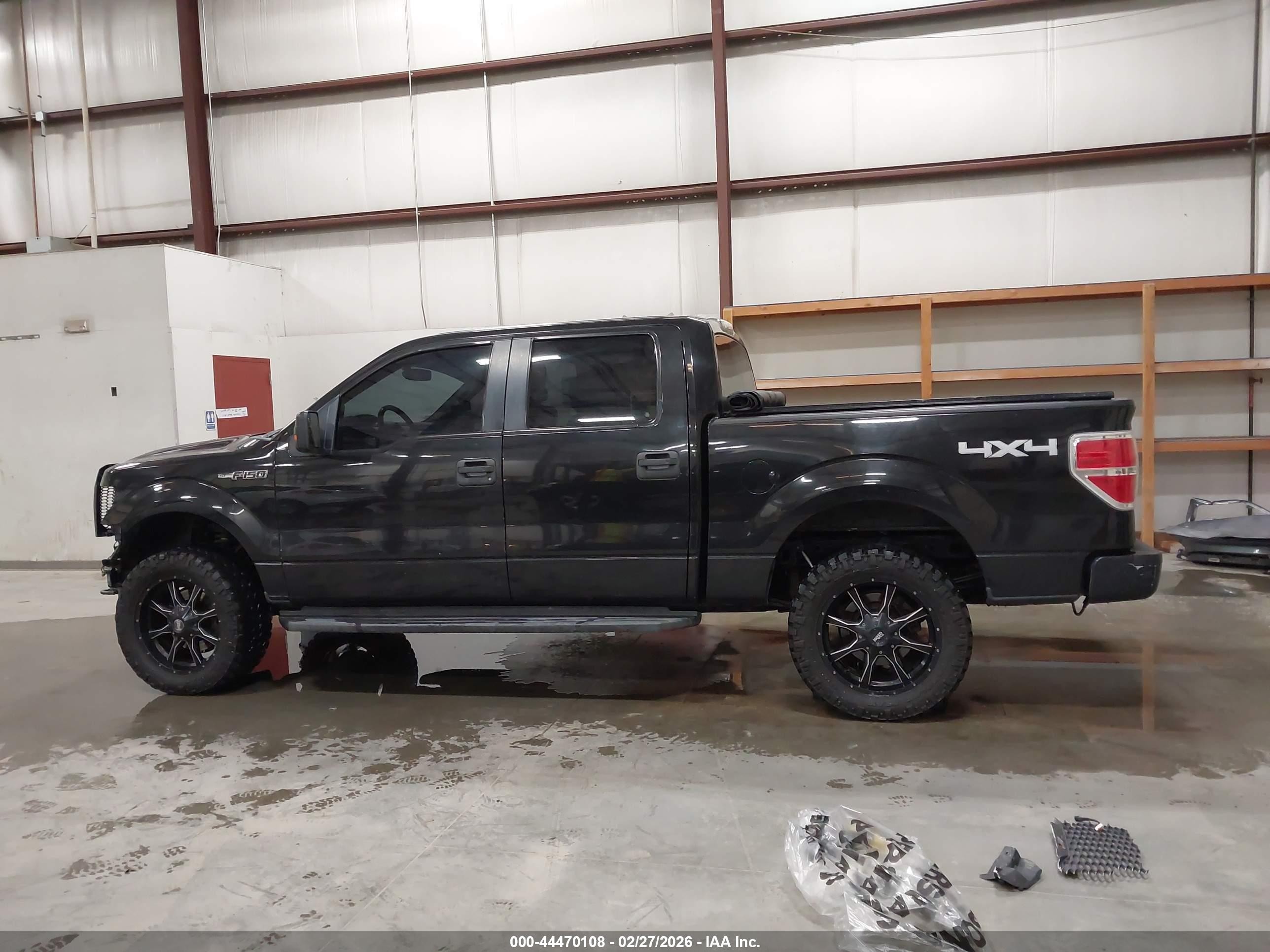 2012 Ford F-150 Xlt Black vin: 1FTFW1EF8CKD07517