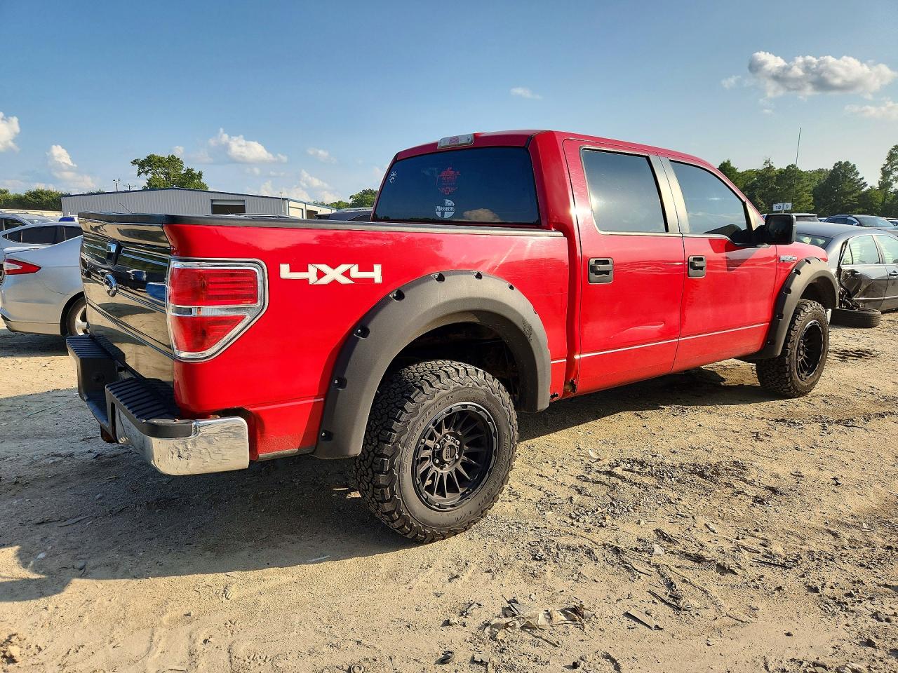 2012 Ford F150 Supercrew Red vin: 1FTFW1EF8CKD09672