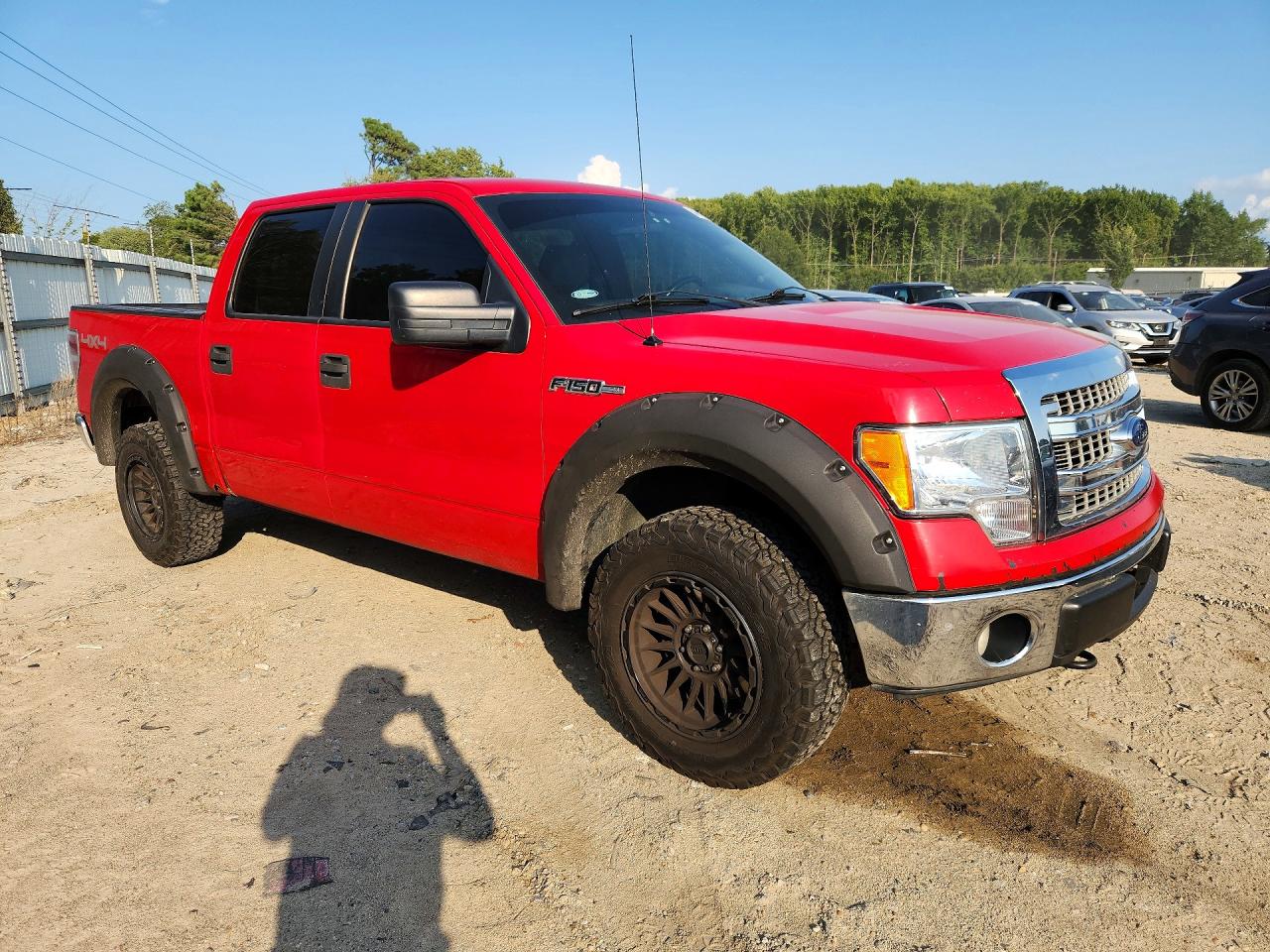 2012 Ford F150 Supercrew Red vin: 1FTFW1EF8CKD09672