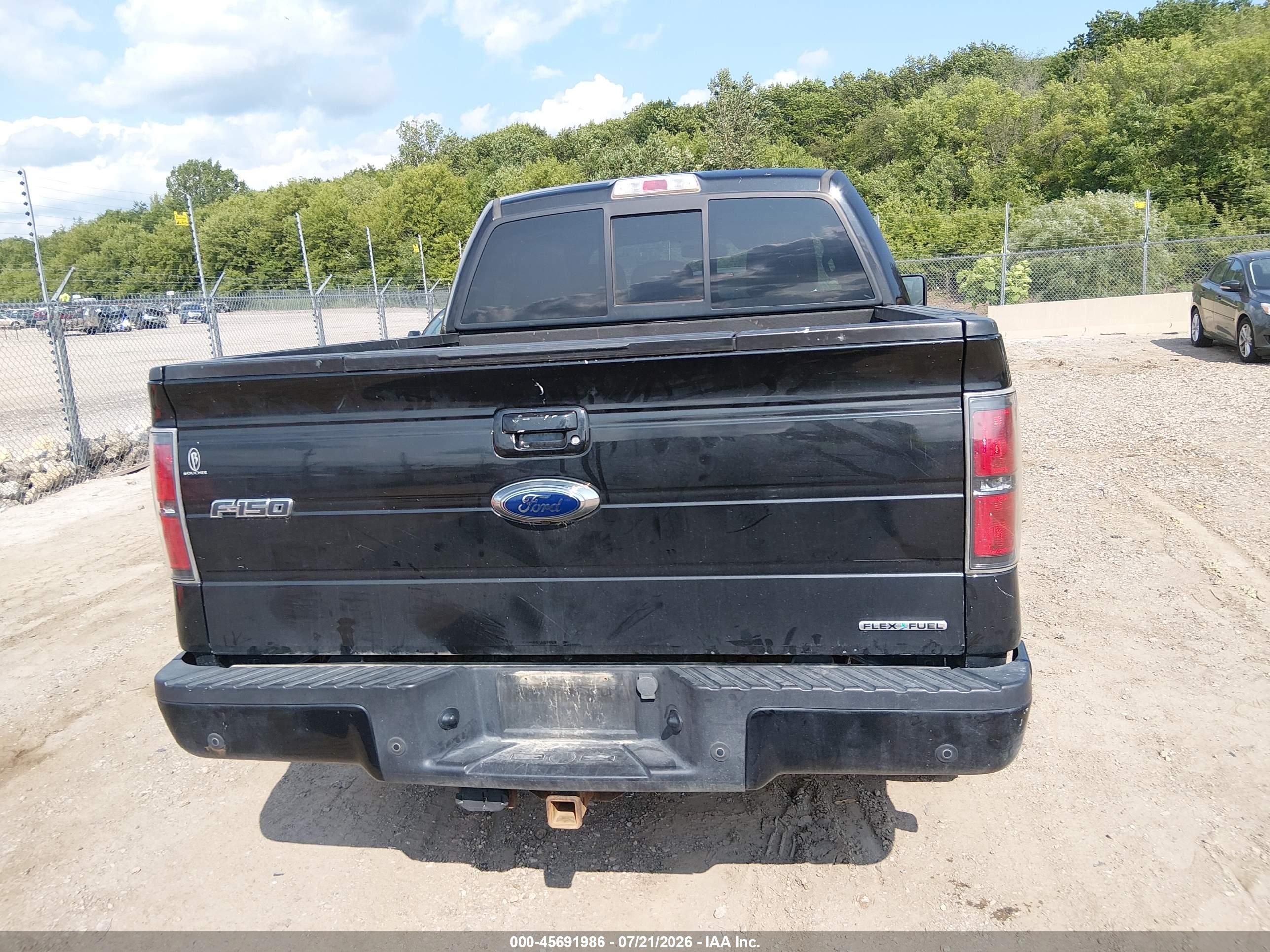 2012 Ford F-150 Fx4/king Ranch/lariat/platinum/xl/xlt Black vin: 1FTFW1EF8CKE03471