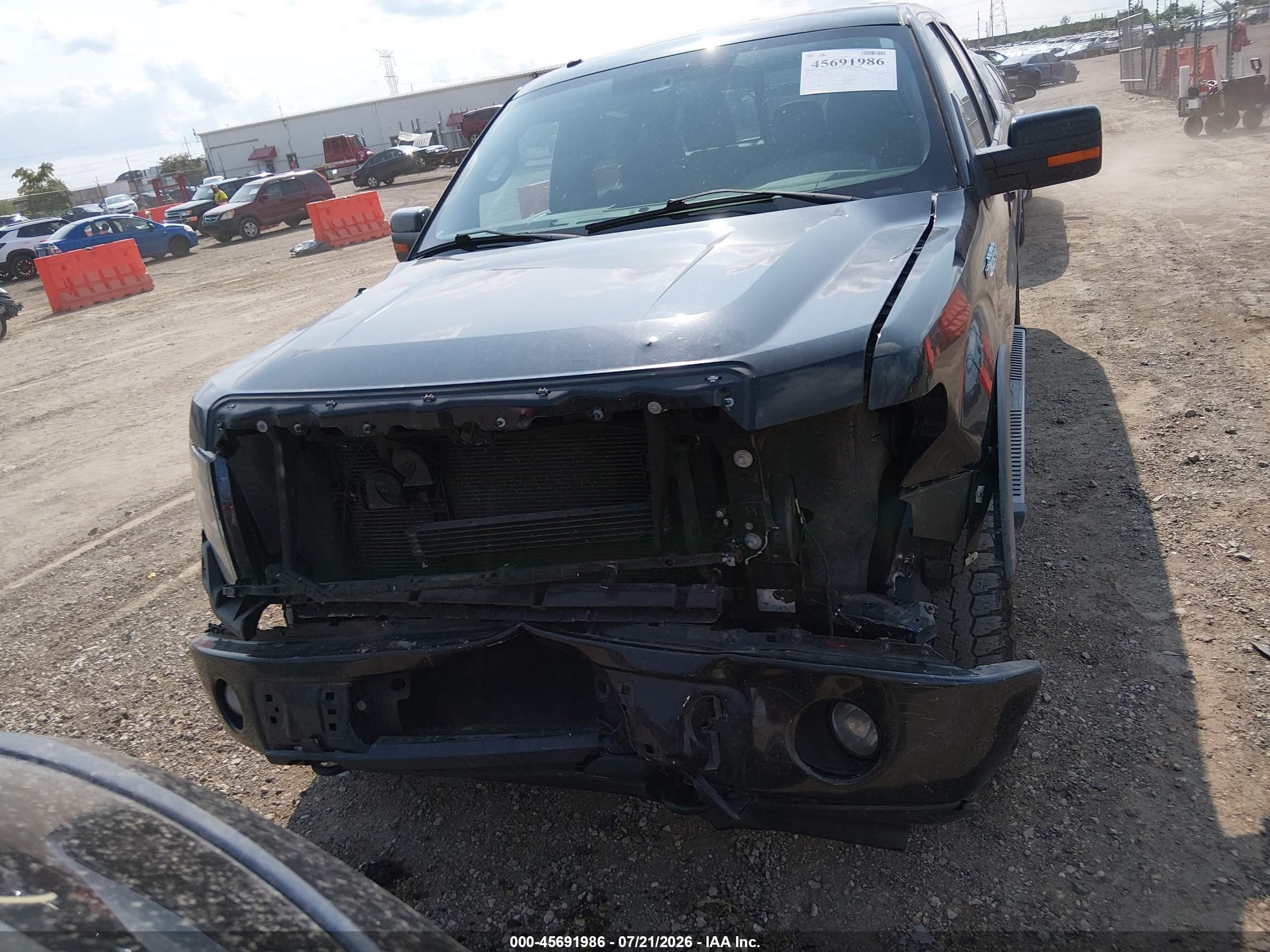 2012 Ford F-150 Fx4/king Ranch/lariat/platinum/xl/xlt Black vin: 1FTFW1EF8CKE03471