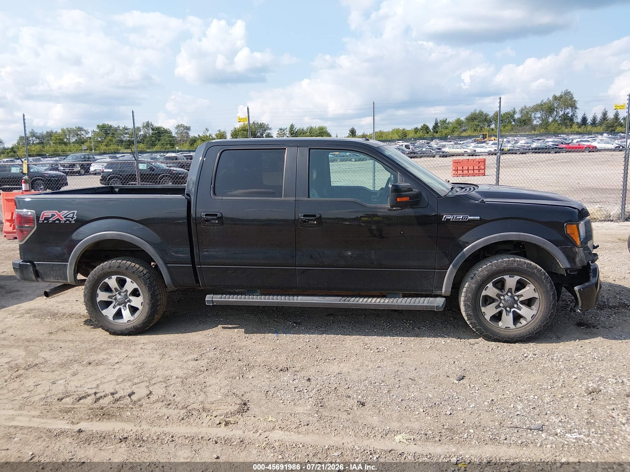 2012 Ford F-150 Fx4/king Ranch/lariat/platinum/xl/xlt Black vin: 1FTFW1EF8CKE03471