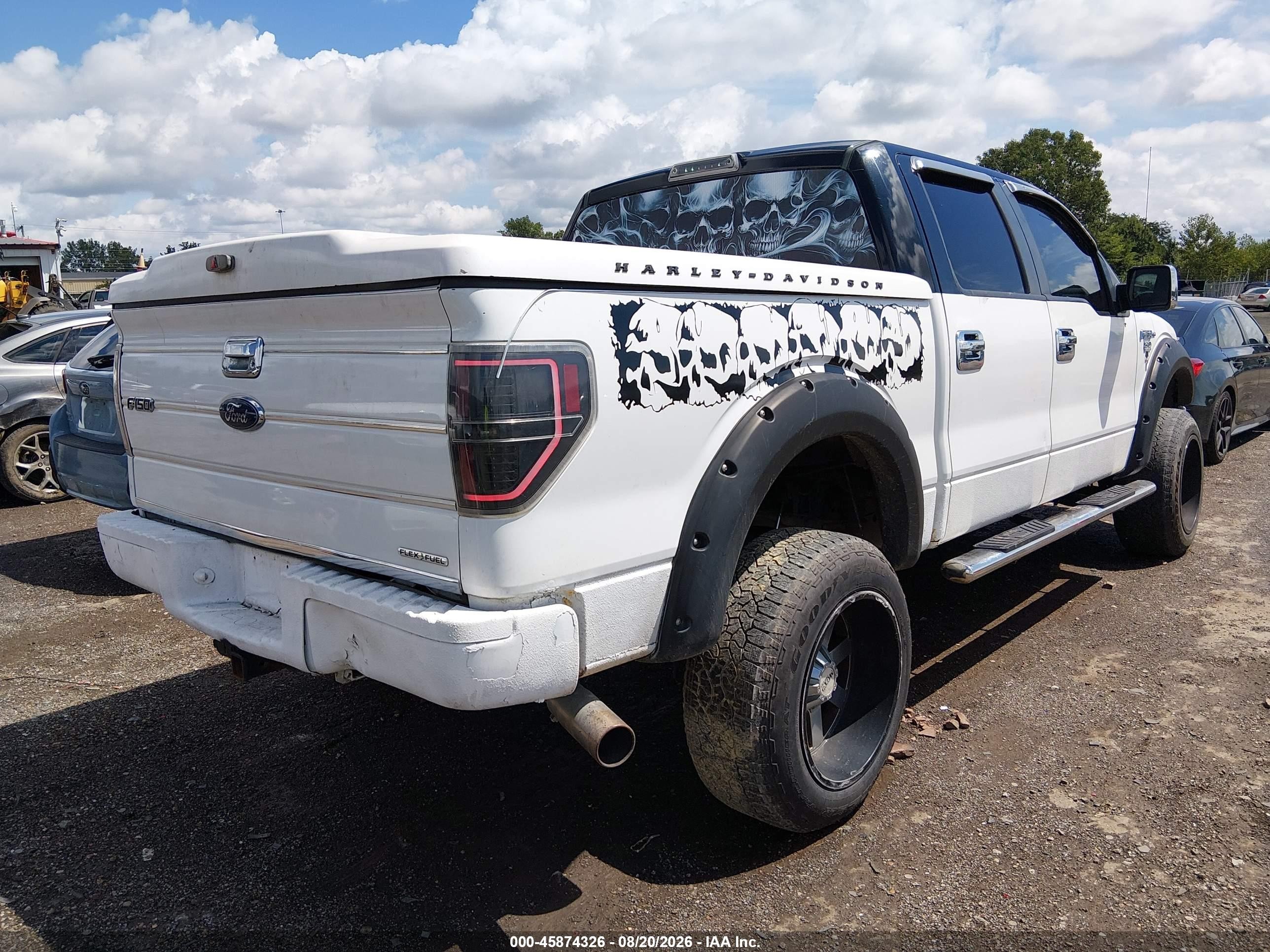 2013 Ford F-150 Xlt White vin: 1FTFW1EF8DFA00519