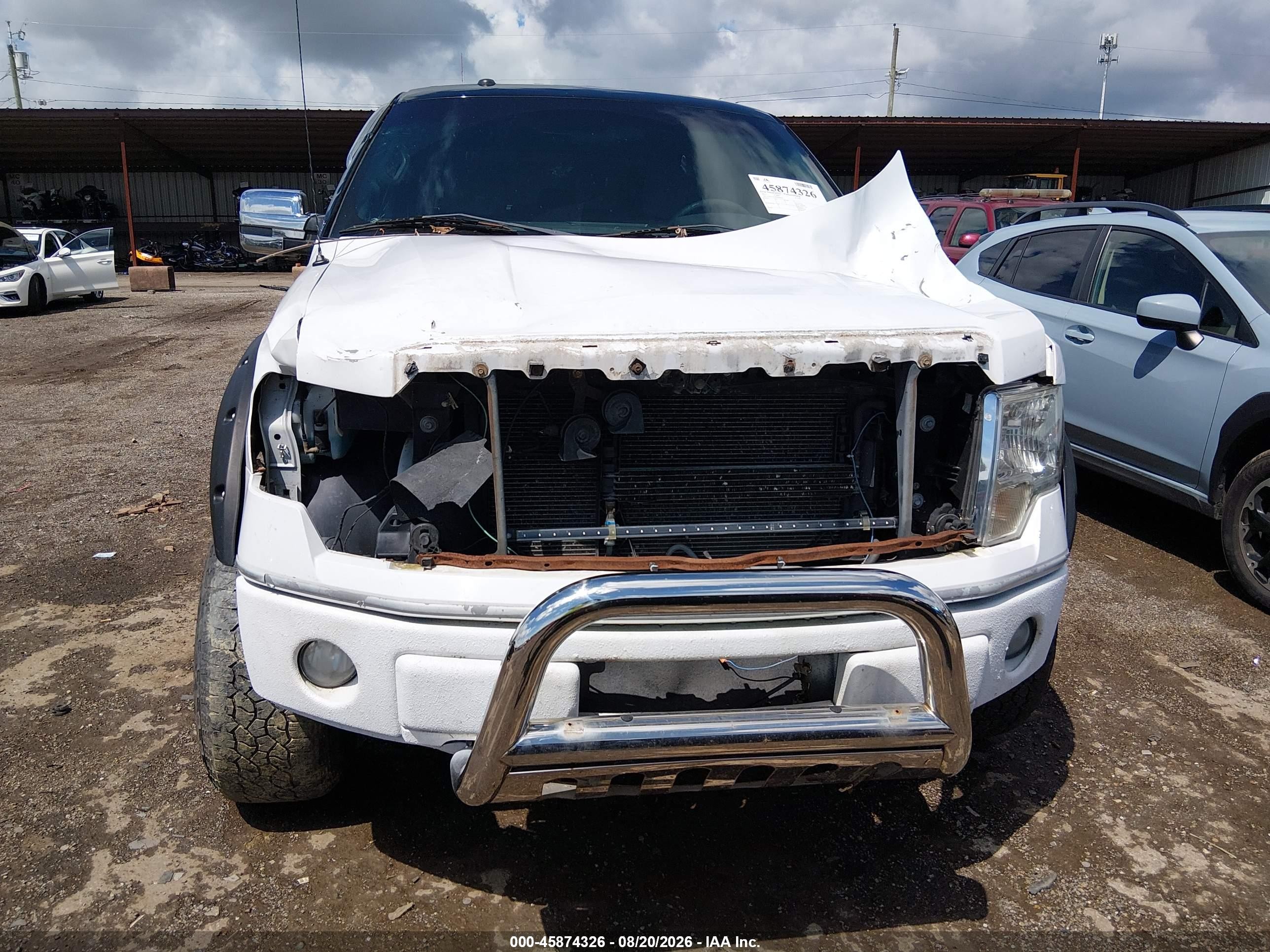 2013 Ford F-150 Xlt White vin: 1FTFW1EF8DFA00519