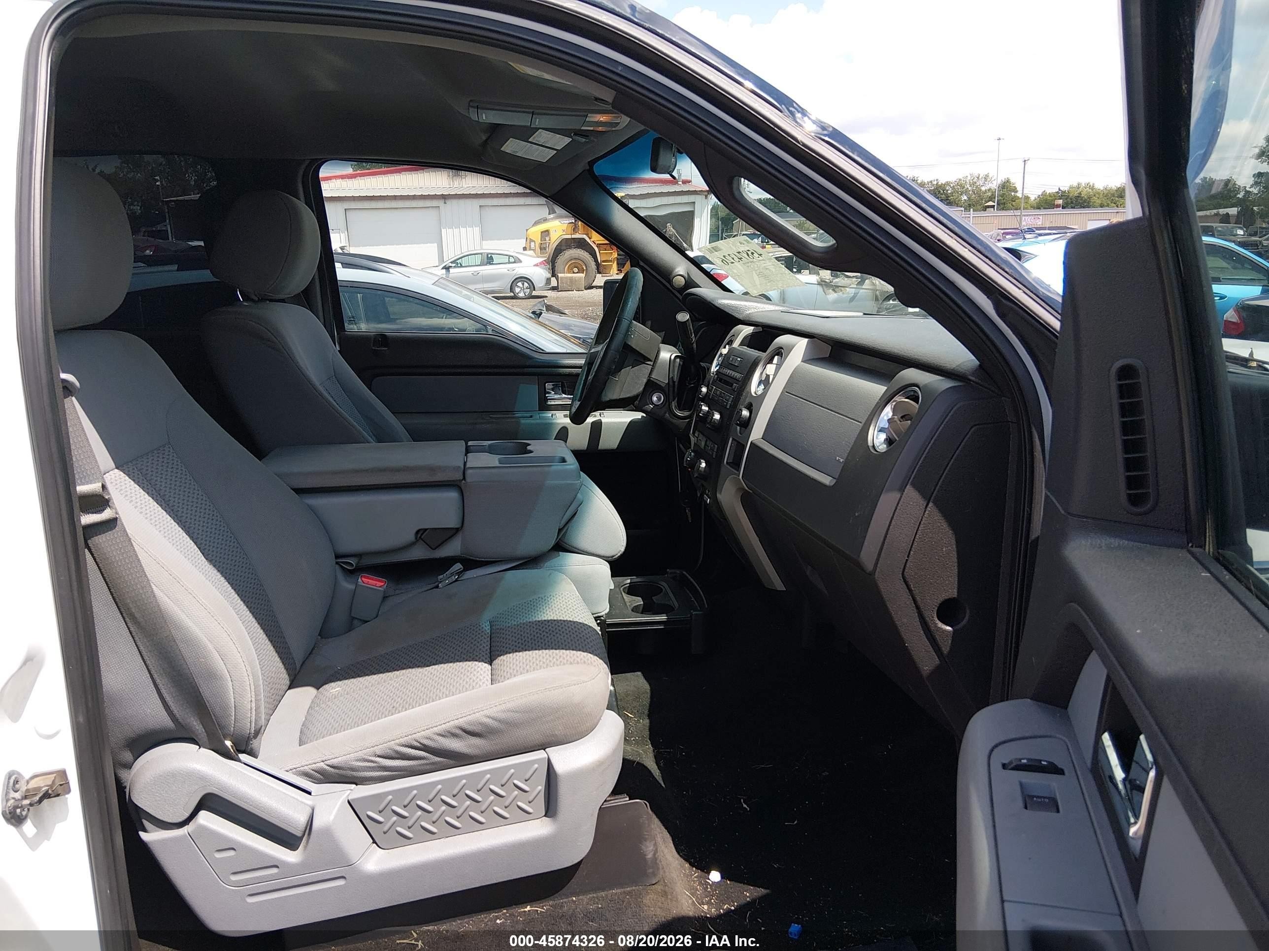 2013 Ford F-150 Xlt White vin: 1FTFW1EF8DFA00519