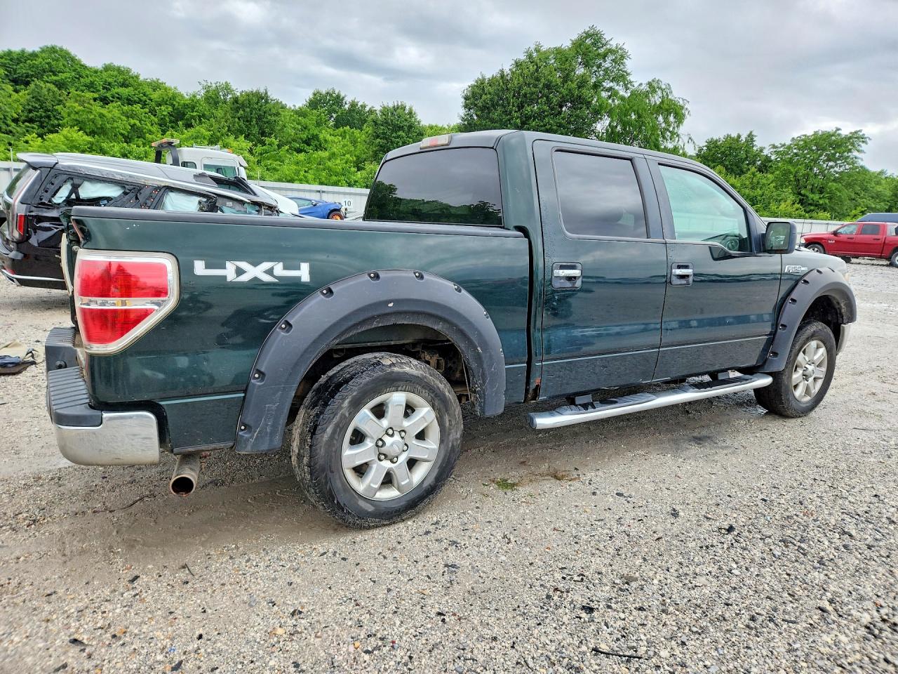 2013 Ford F150 Supercrew Green vin: 1FTFW1EF8DFA01069
