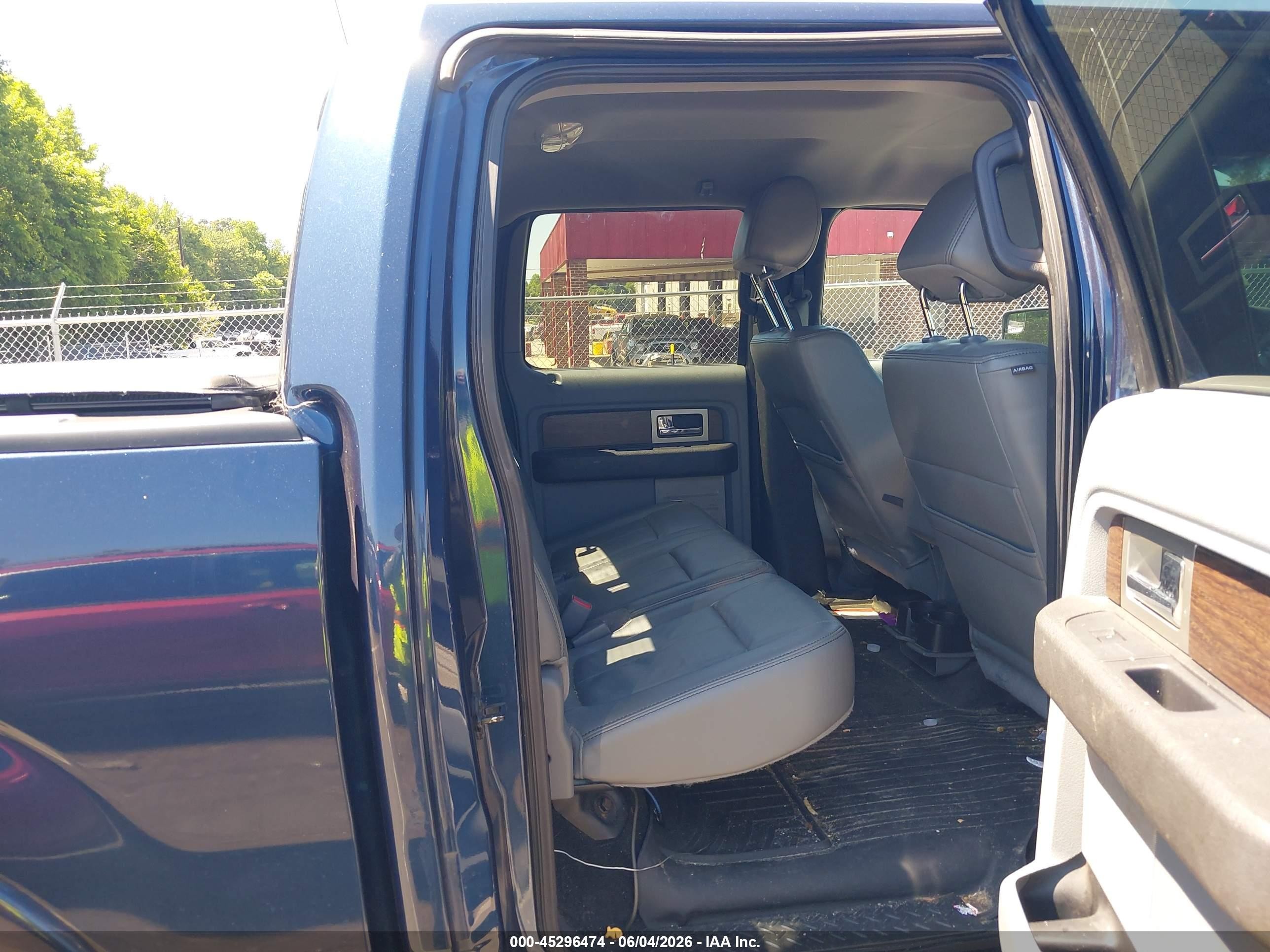 2013 Ford F-150 Lariat Blue vin: 1FTFW1EF8DFA20964