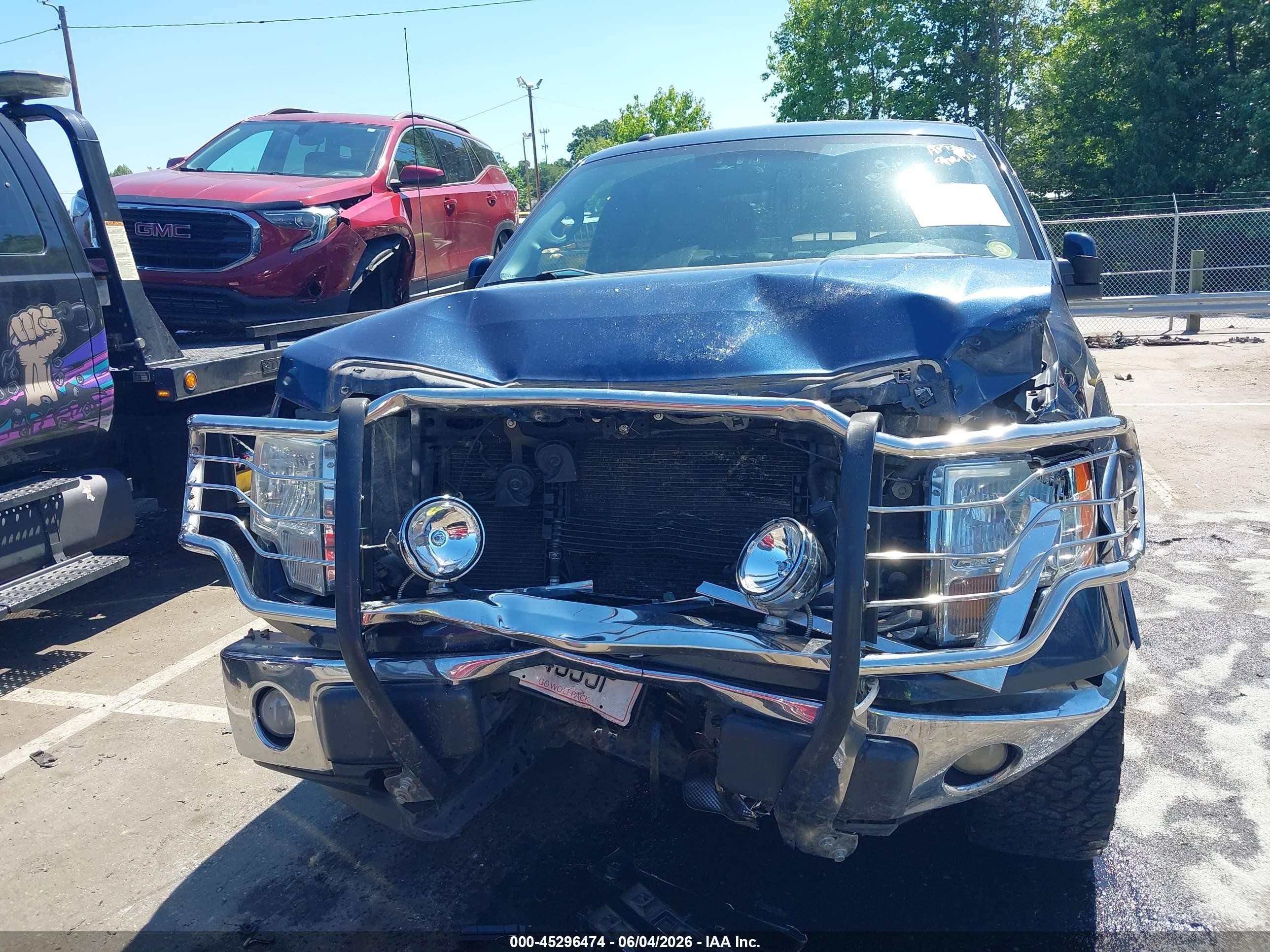 2013 Ford F-150 Lariat Blue vin: 1FTFW1EF8DFA20964