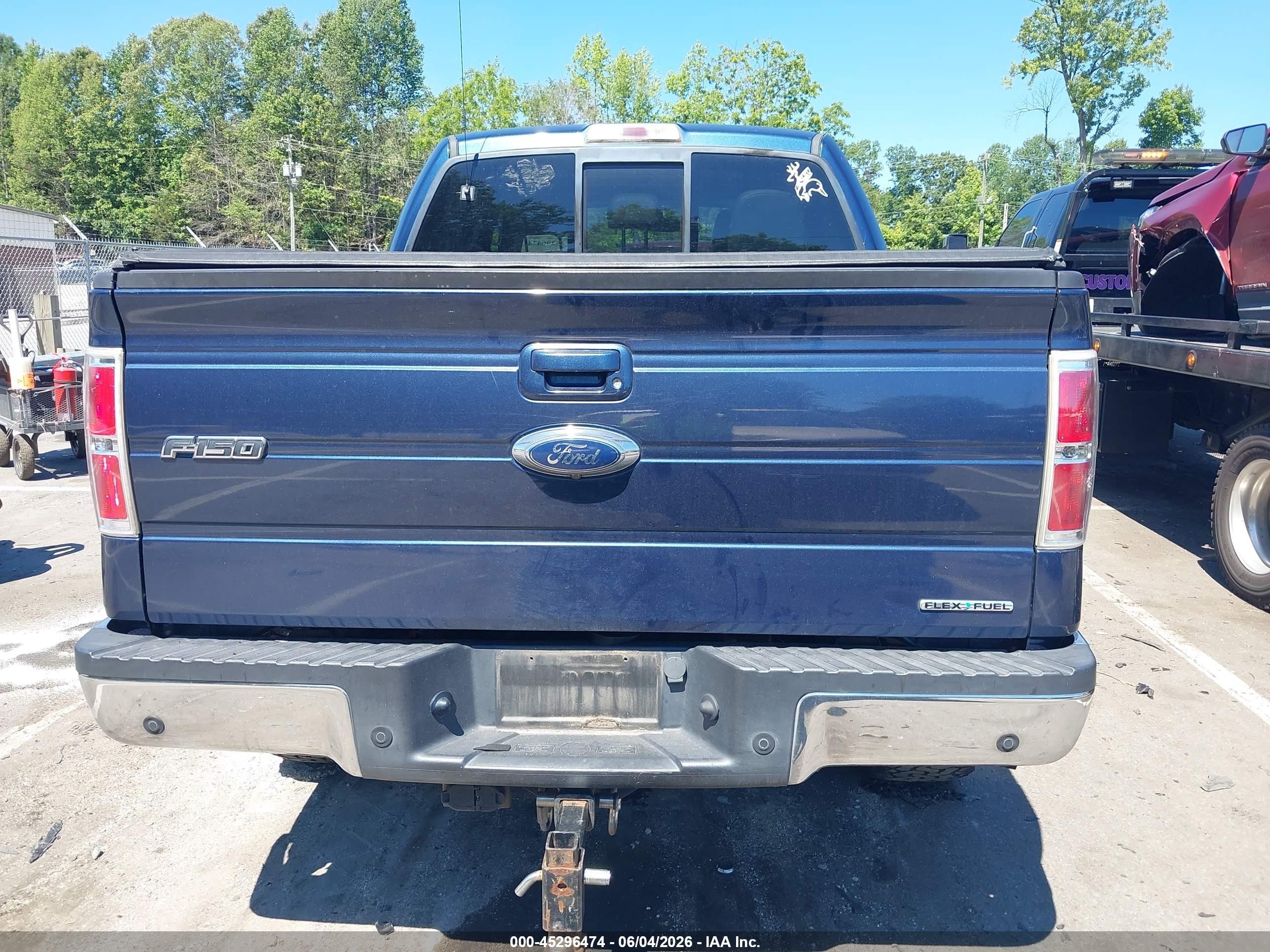2013 Ford F-150 Lariat Blue vin: 1FTFW1EF8DFA20964