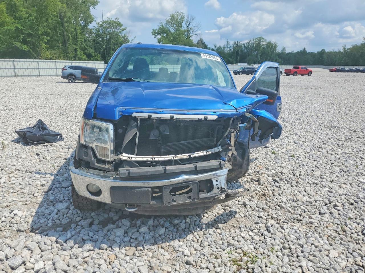 2013 Ford F150 Supercrew Синий vin: 1FTFW1EF8DFA88584